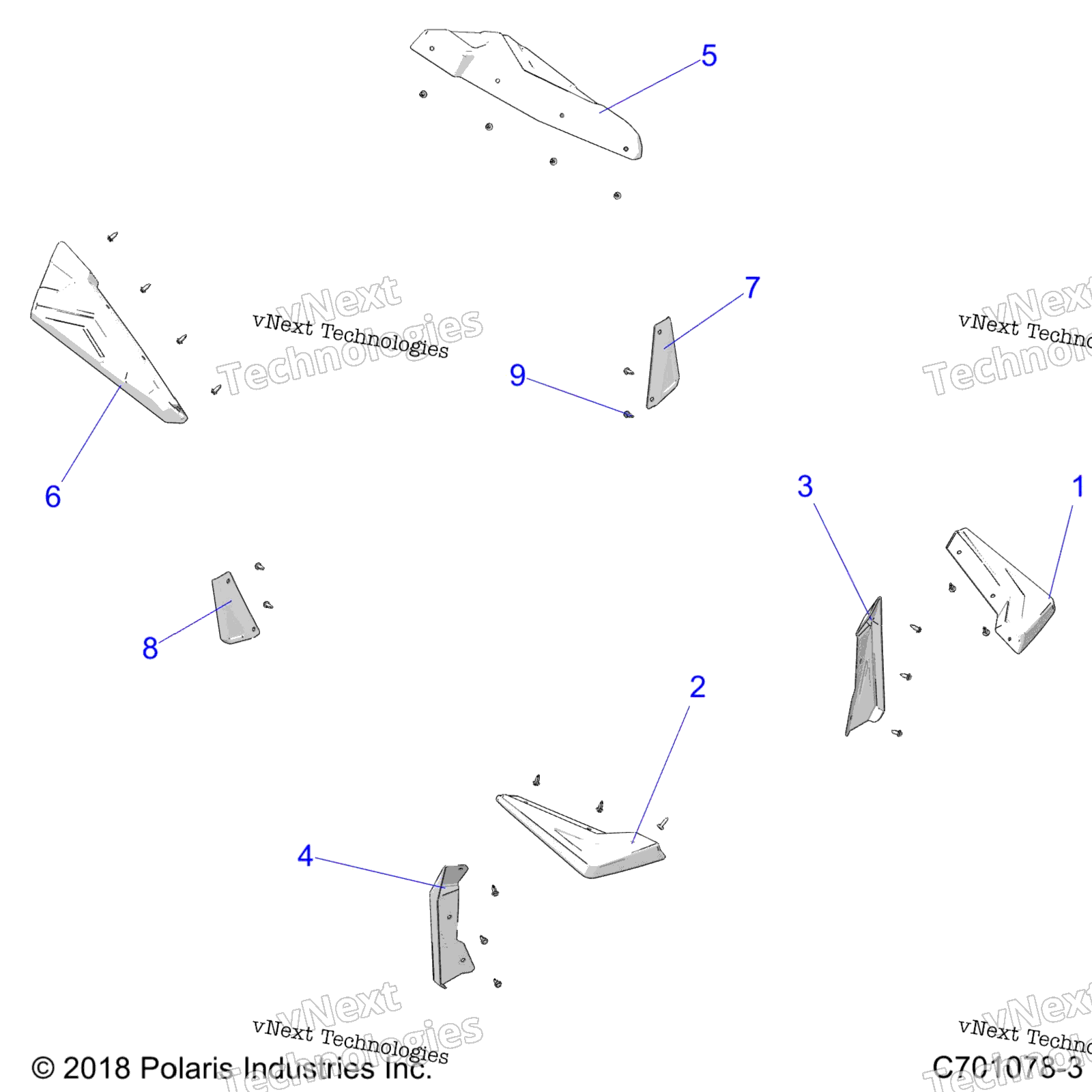 Body, крыло Flairs
