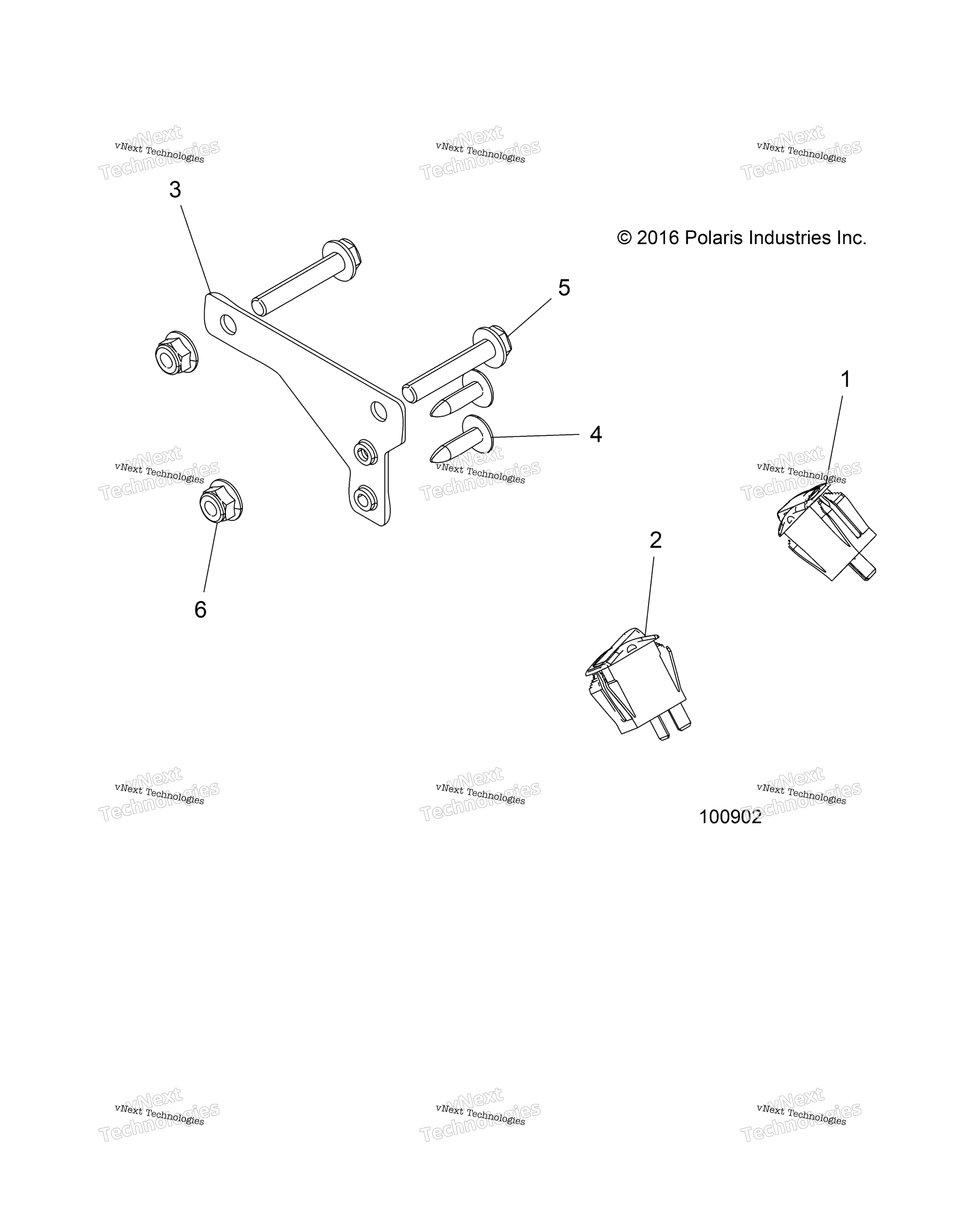 Electrical, Switches и Aux Power Plug Bracket A19sef57b4