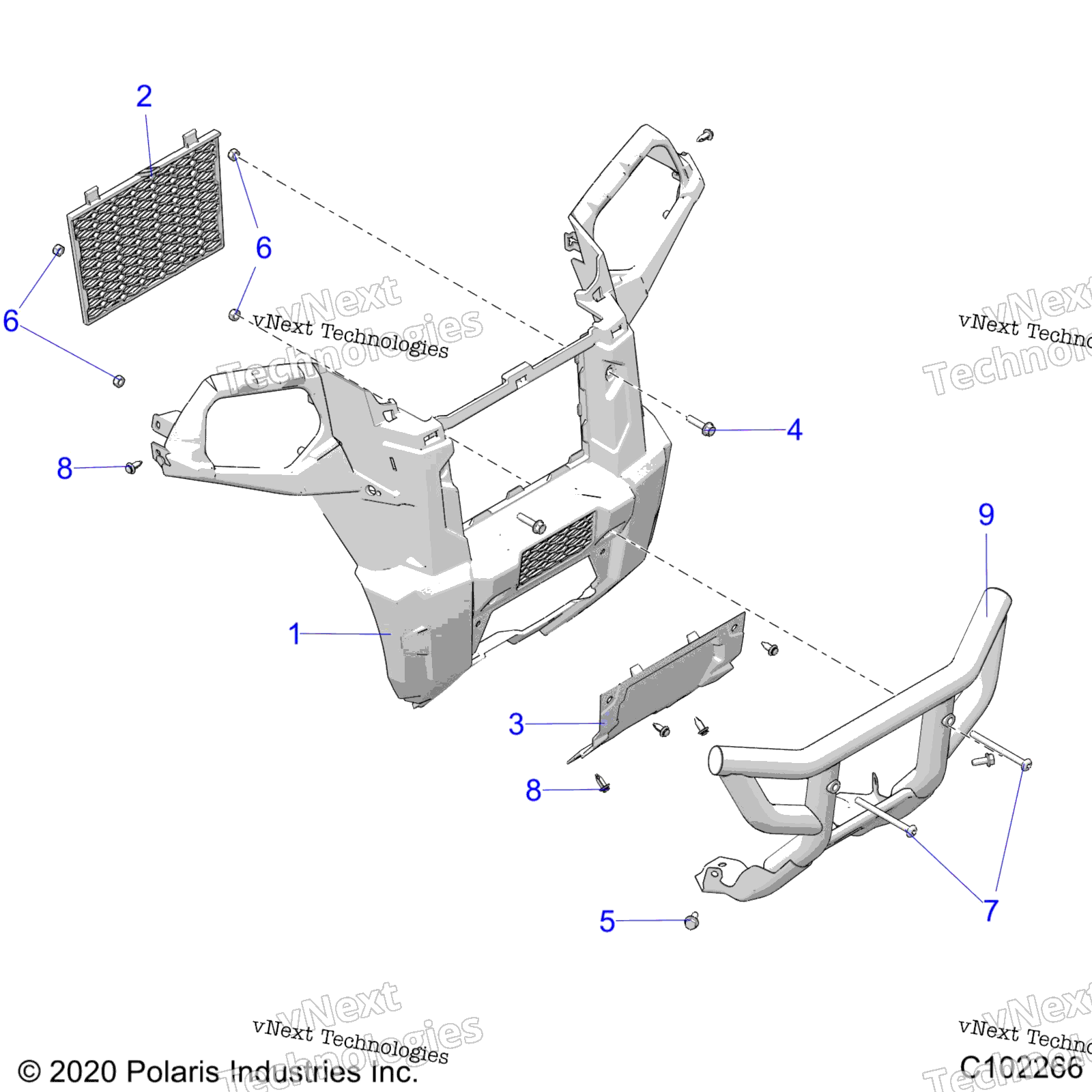 Body, передний Bumper