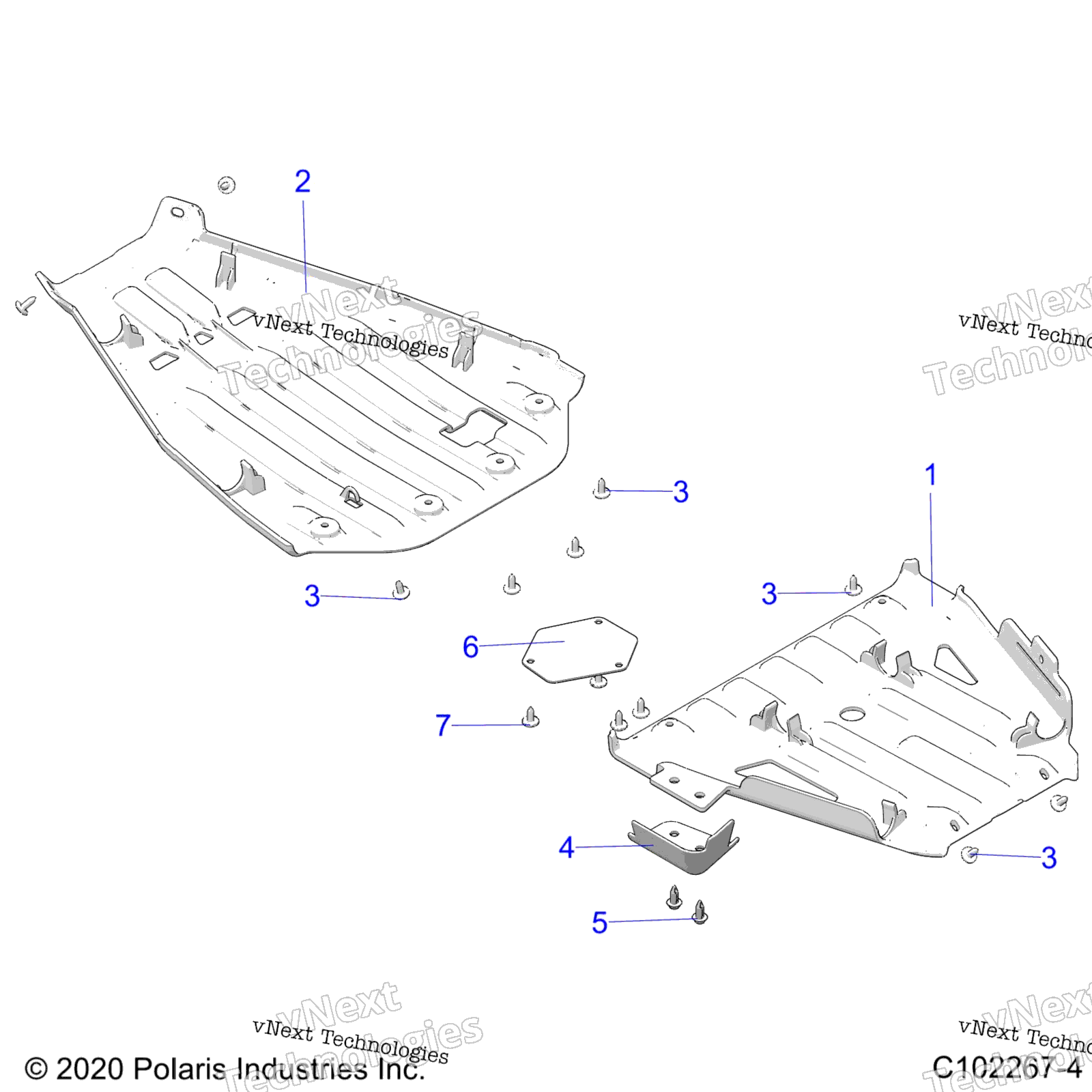 кузов Skid Plates