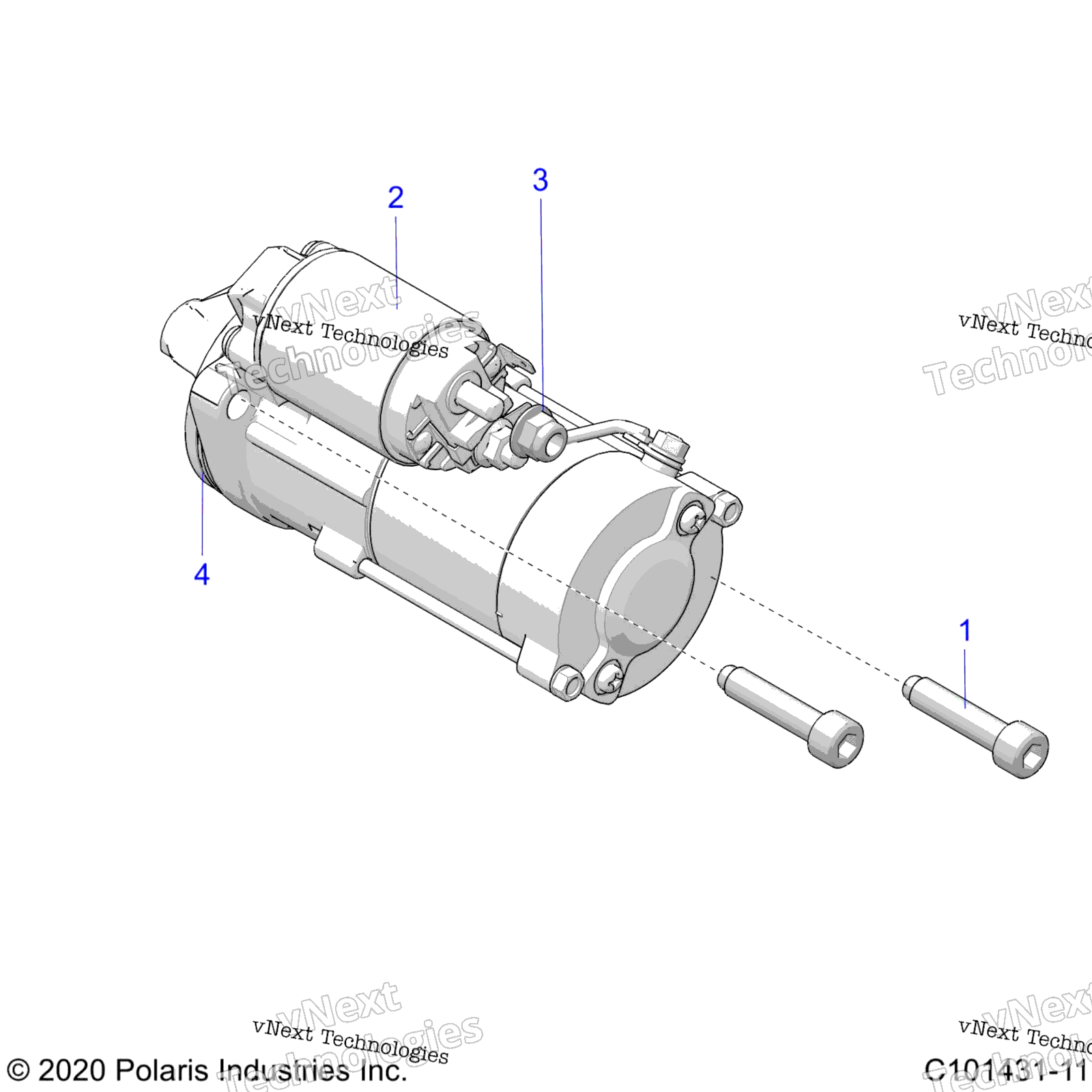 Engine, Starting система
