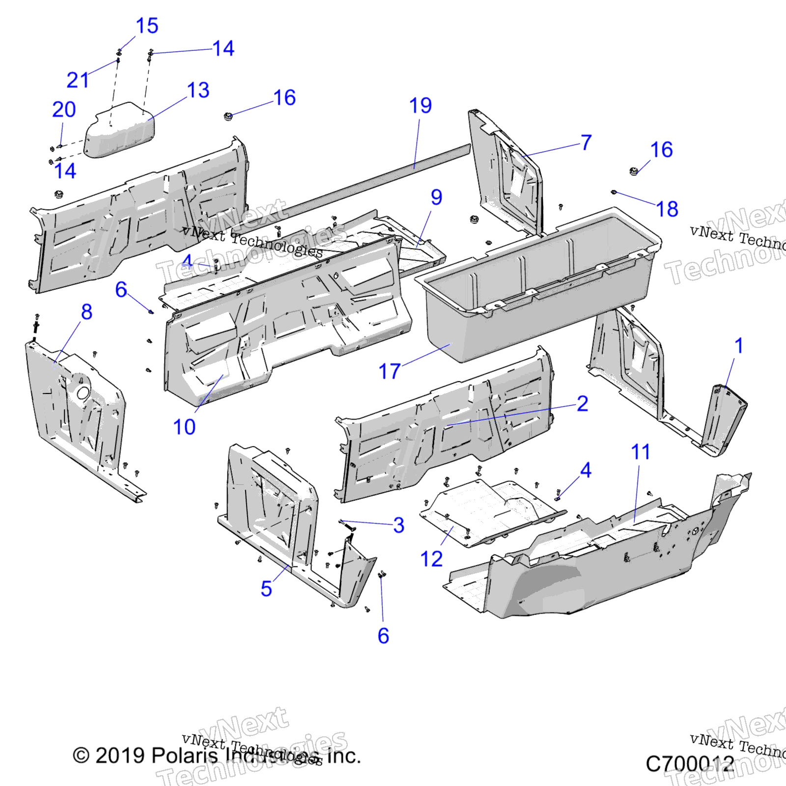 Body, пол & Fenders