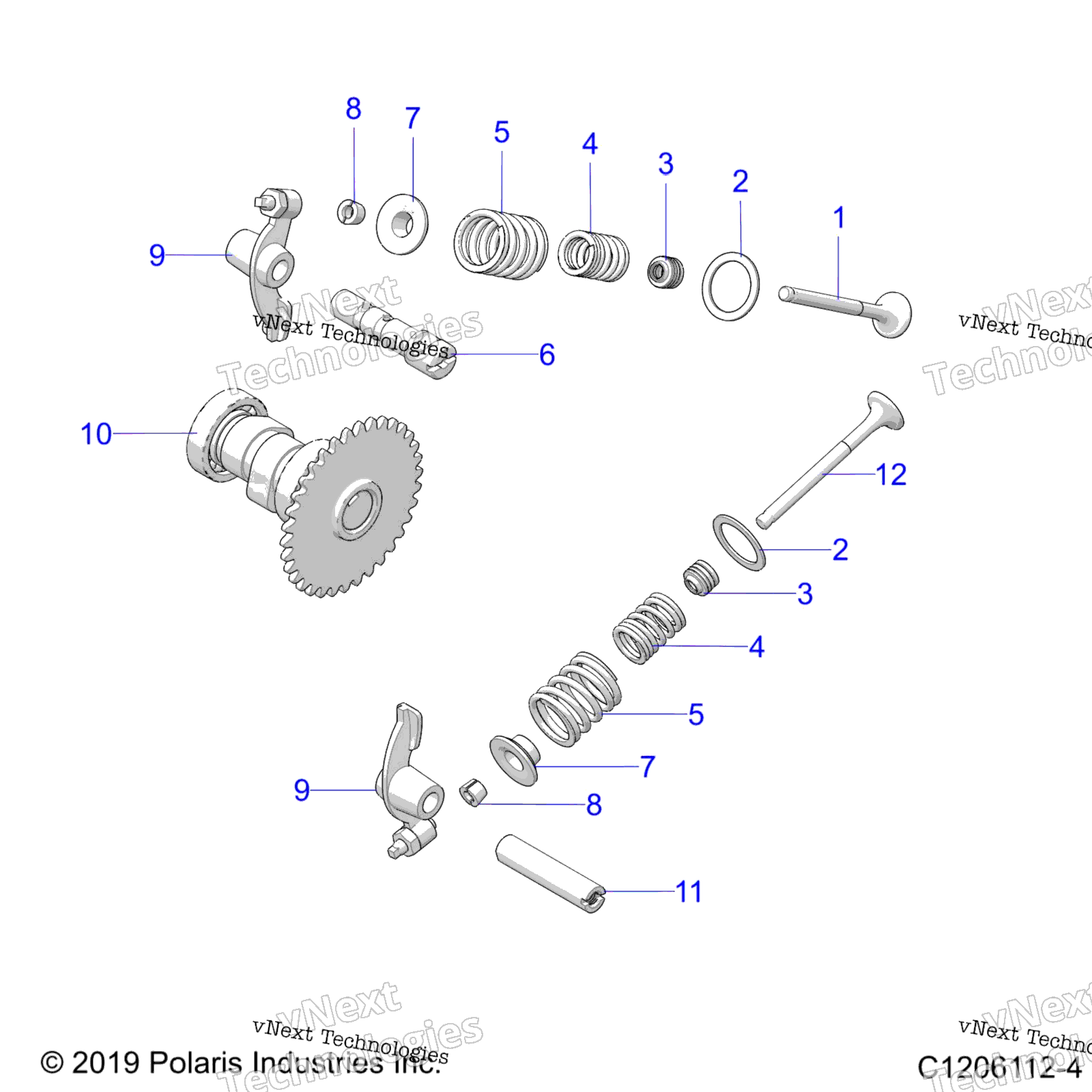 Engine, клапан Timing Mechanism