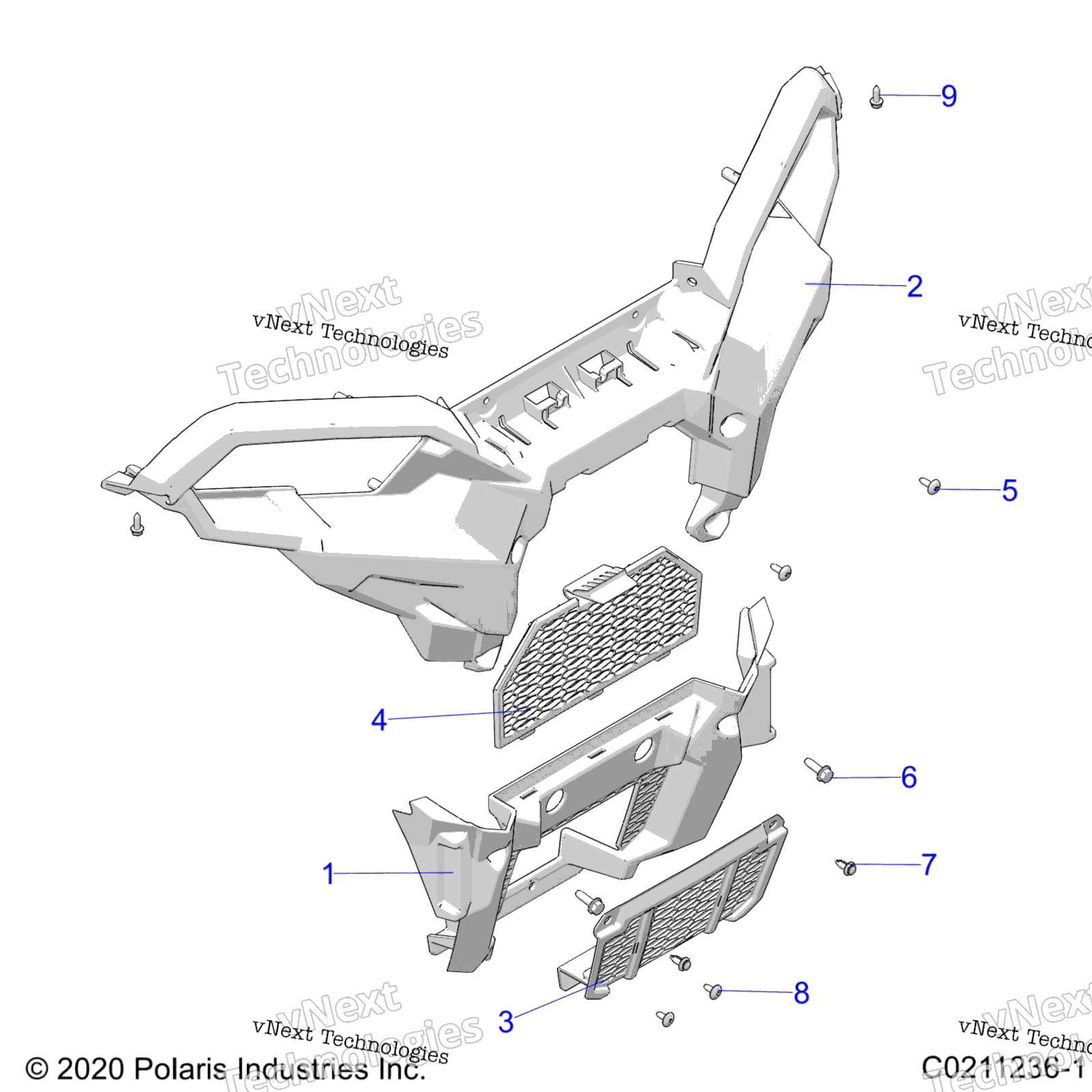Body, передний Bumper