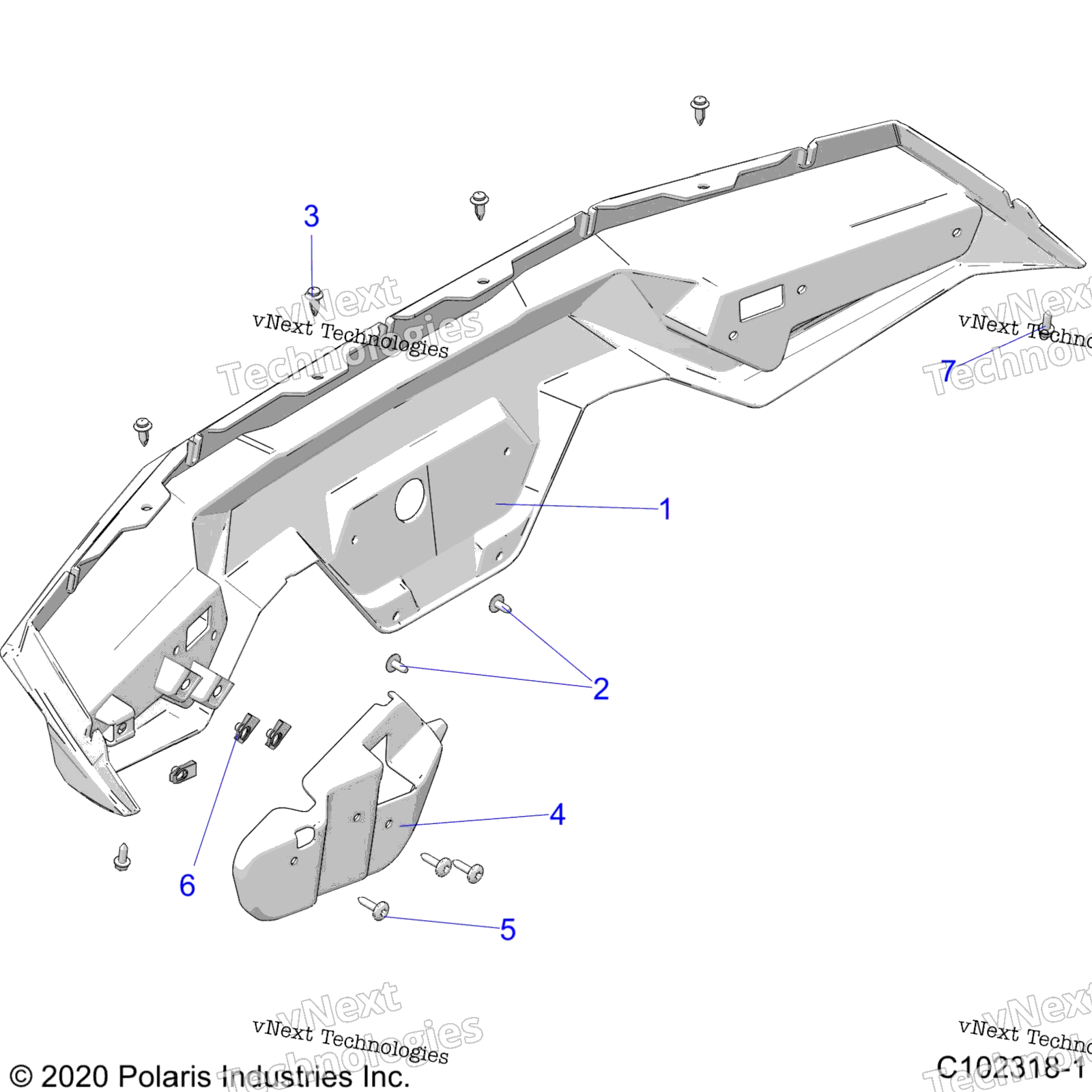Body, задний Bumper
