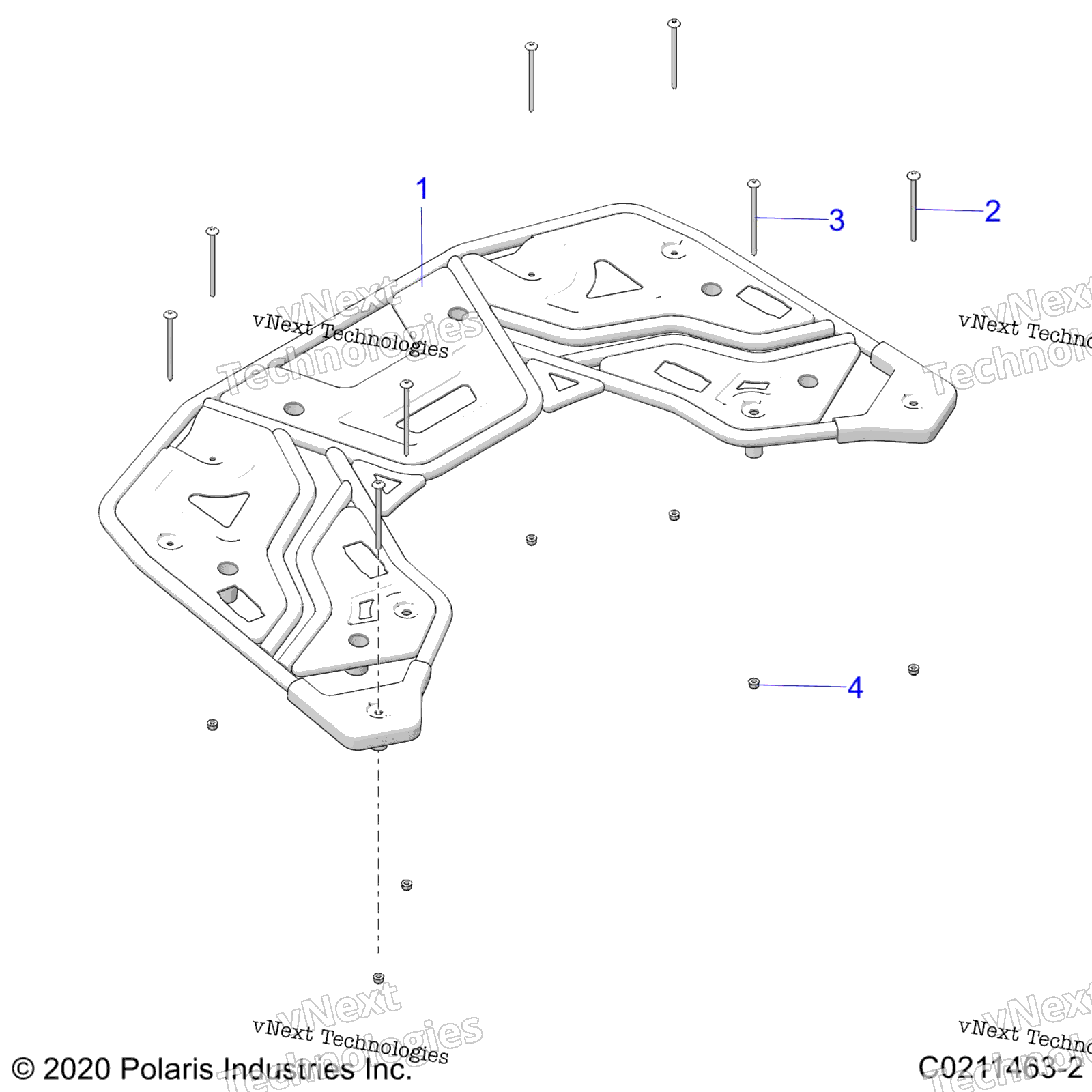 Body, задний Rack, Utility A21sef57c1 / F1