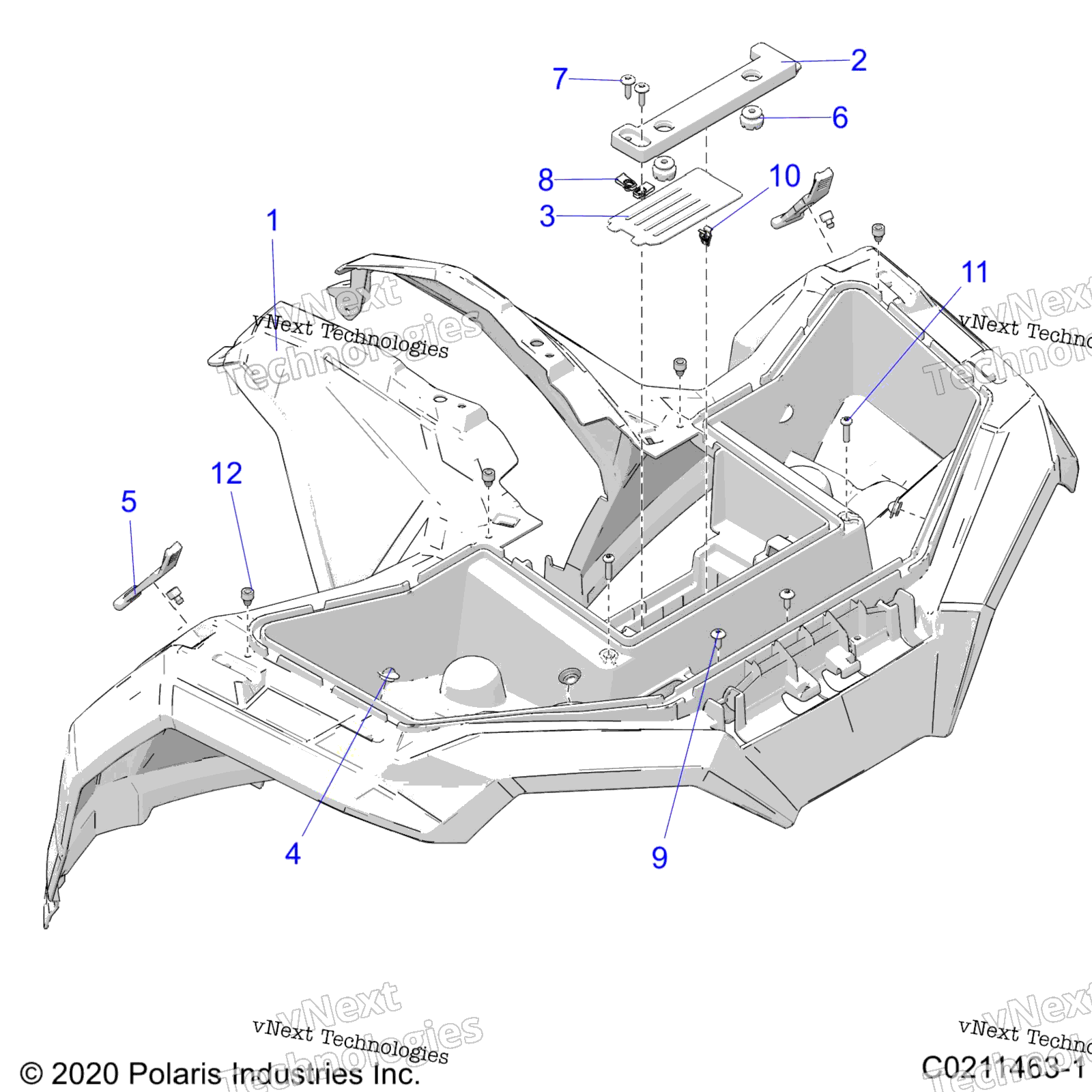 Body, передний Cab