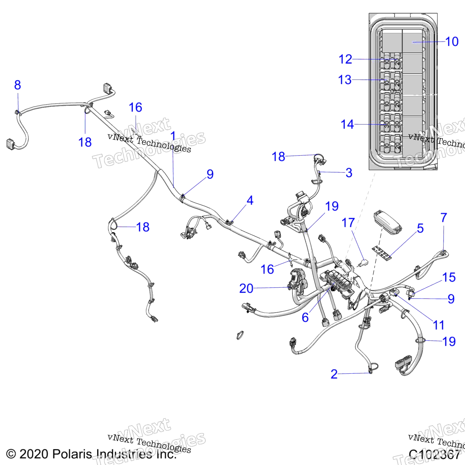 Electrical, Main Wire жгут A21sje57bx