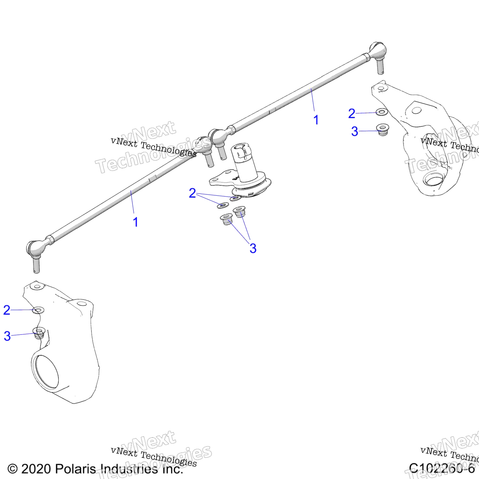 Steering, тяга Rods