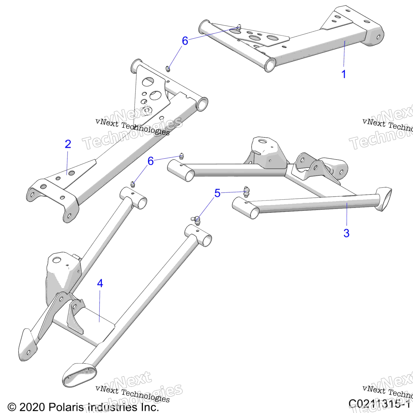 Подвеска, задняя Control Arms