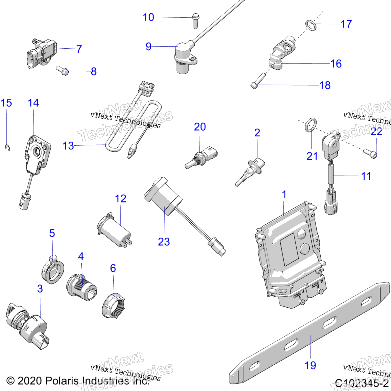 Electrical, Switches, Sensors, Ecu & управление Modules