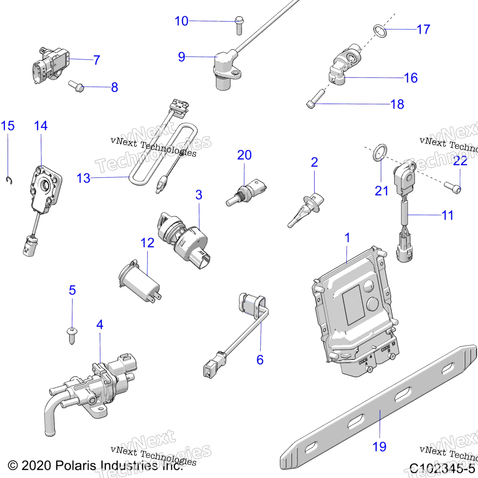 Electrical, Switches, Sensors, Ecu & управление Modules