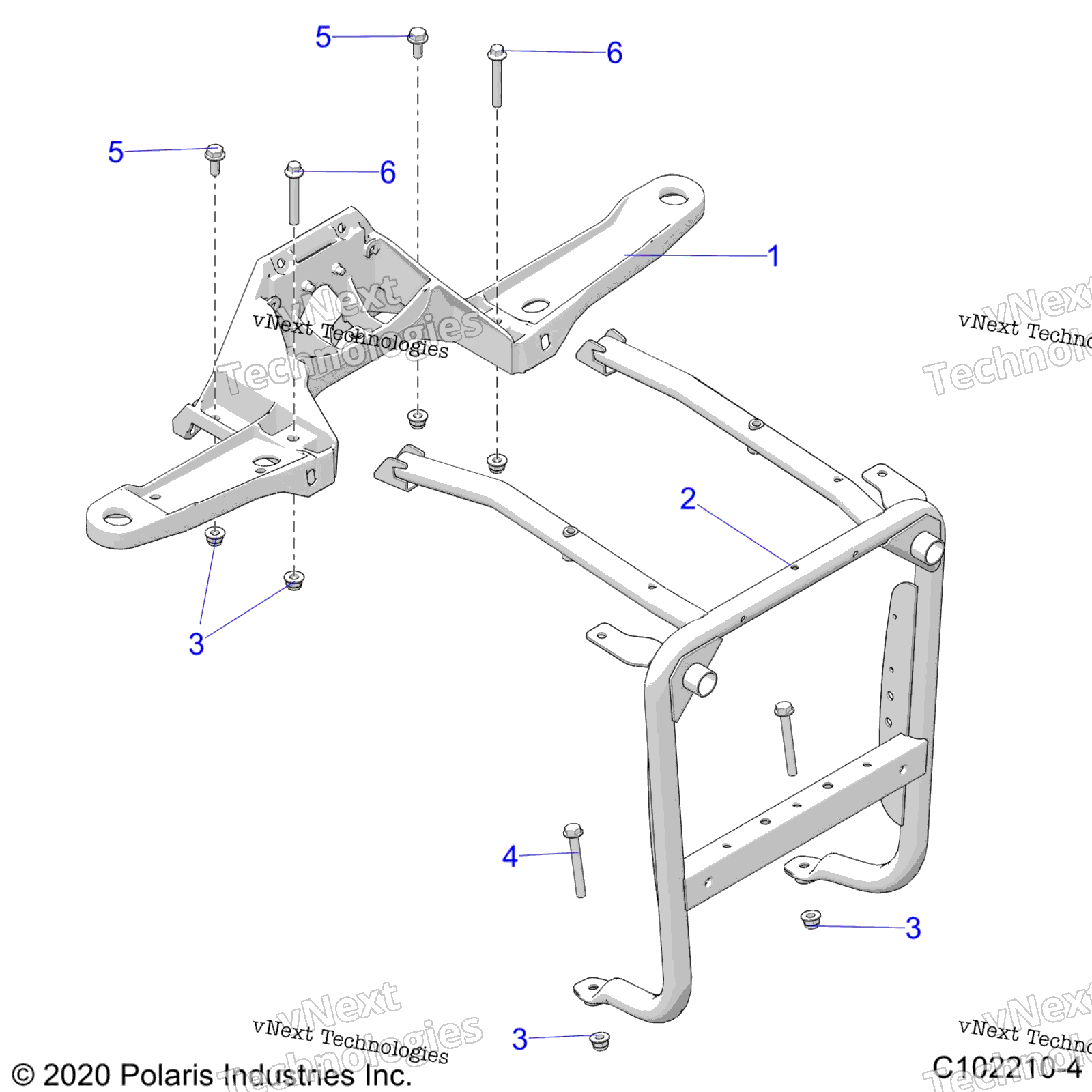 Body, передний Bumper Support