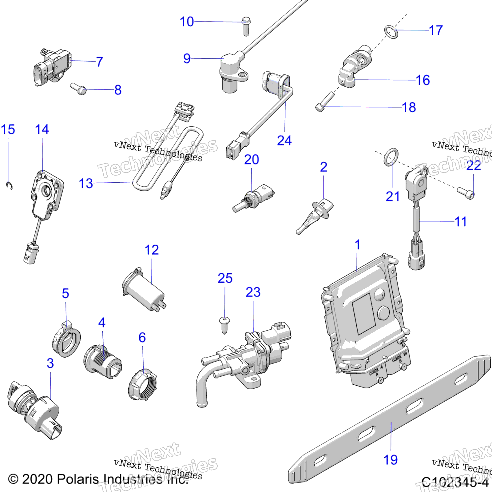 Electrical, Switches, Sensors, Ecu & управление Modules