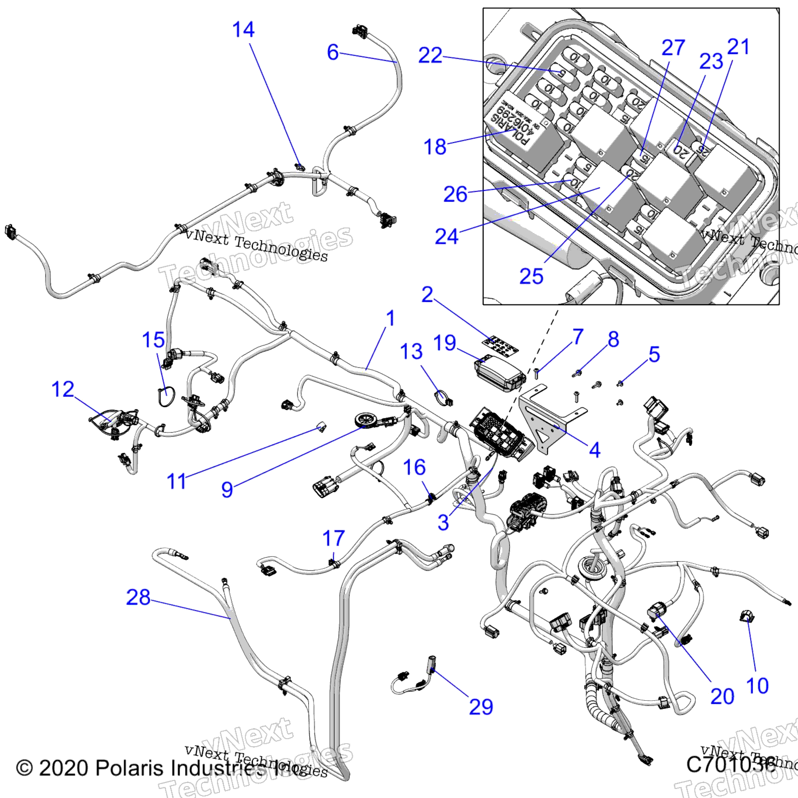 Electrical, Wire Harnesses R21maa57f1 / F9 / Sf1 / F9 / C1 / C9 / Ck