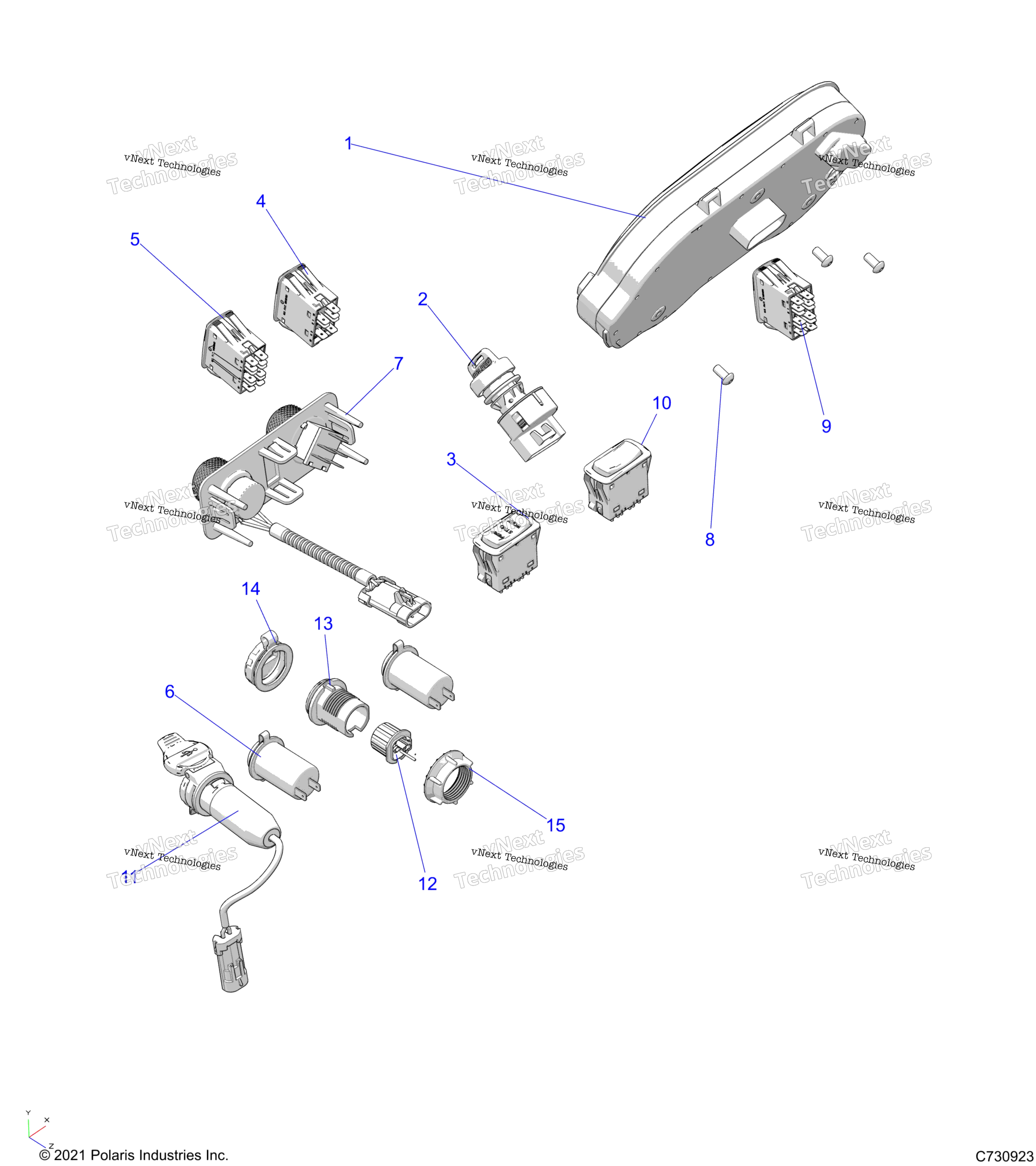 Electrical, панель Instuments