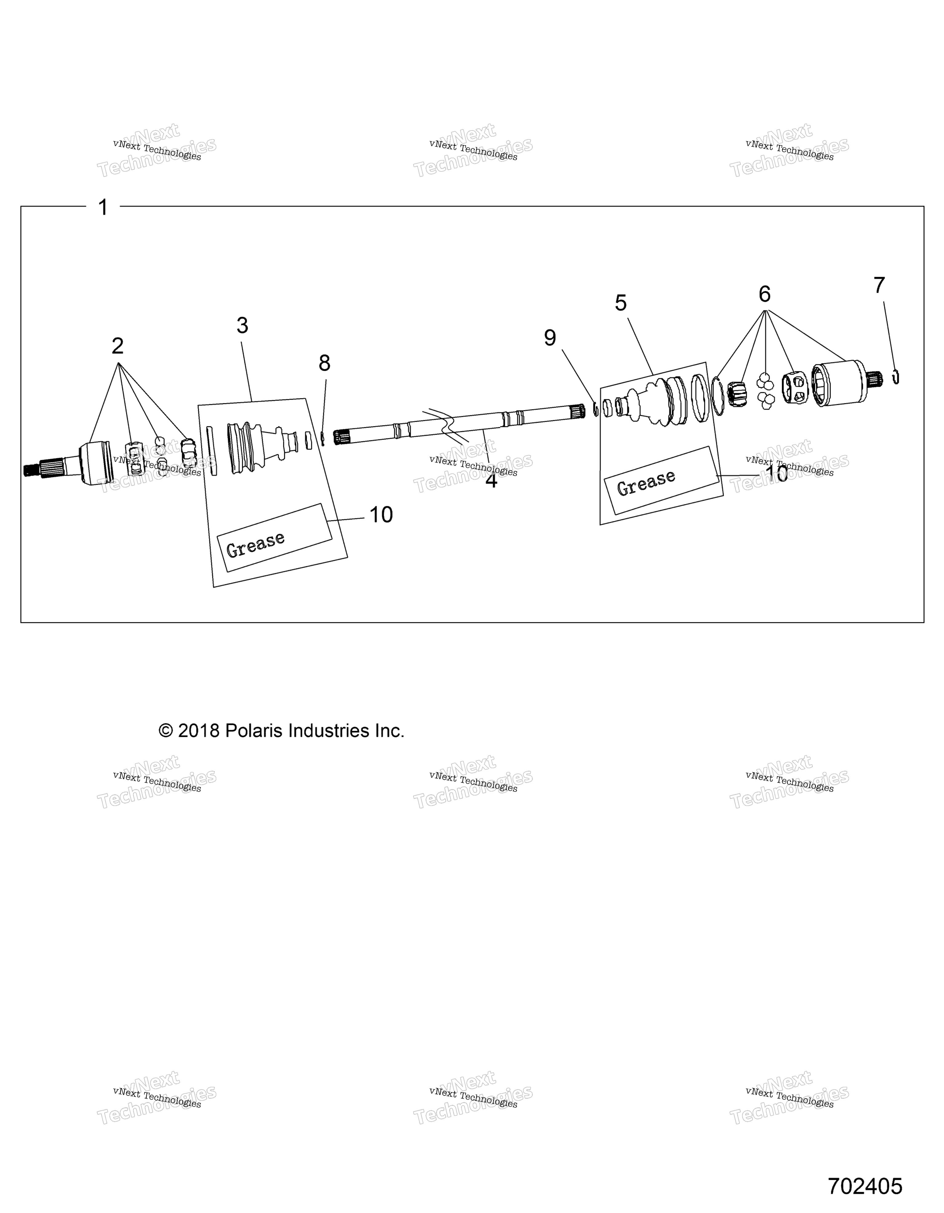 Трансмиссия, задняя полуось