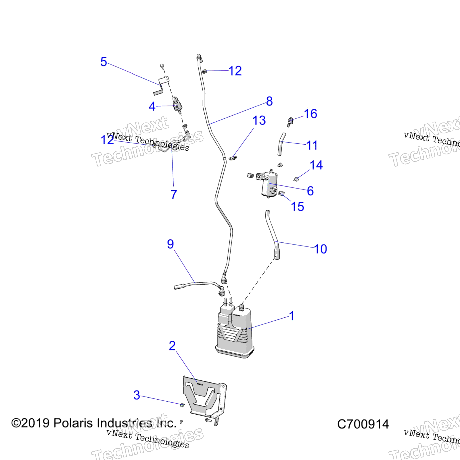 Body, топливный Tank, Evap R21rrv99bc