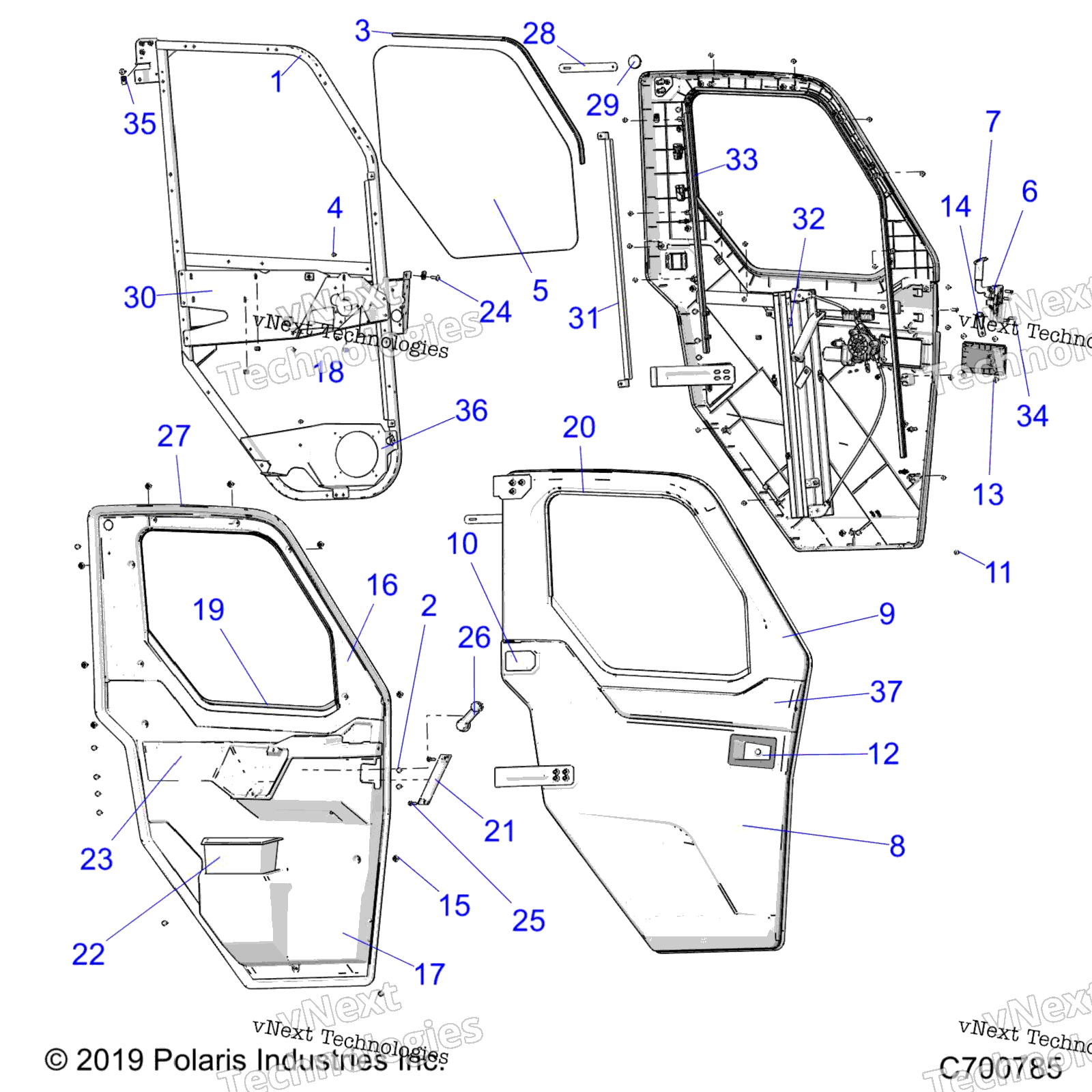 Body, Full Power Door / Wndw