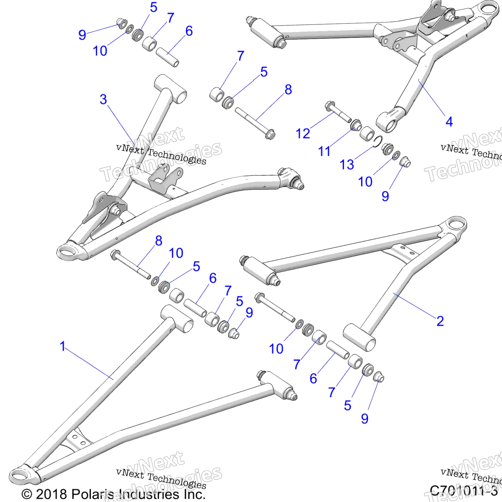 Подвеска, передняя Control Arms Z21asa87b2
