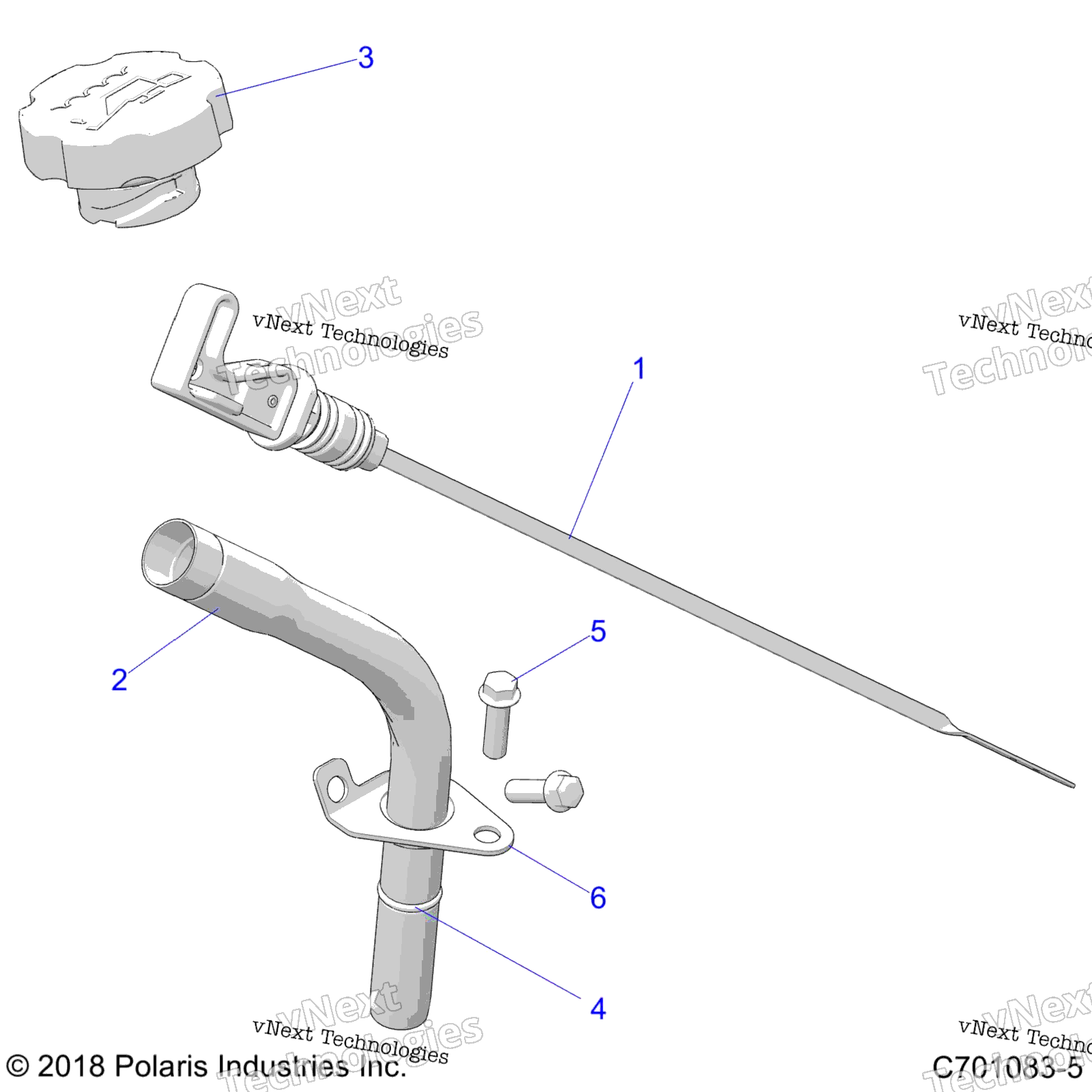 Engine, масляный Dipstick