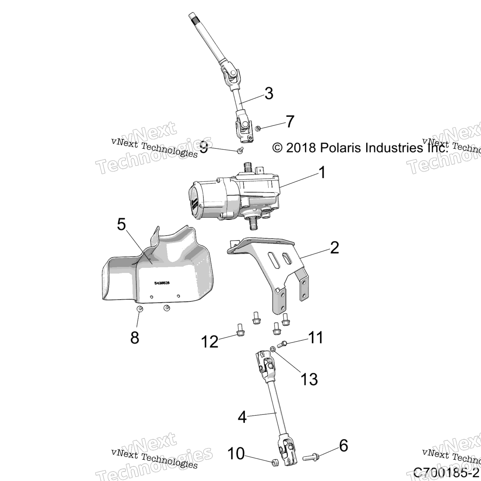 Steering, Power рулевое управление и Shafts Z21che57ak