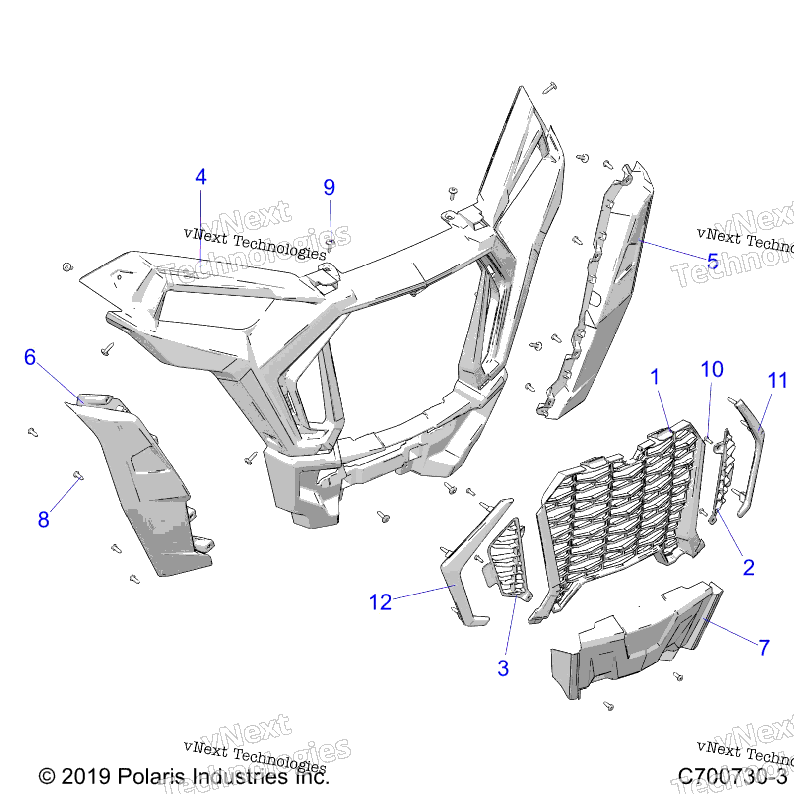 Body, передний Bumper