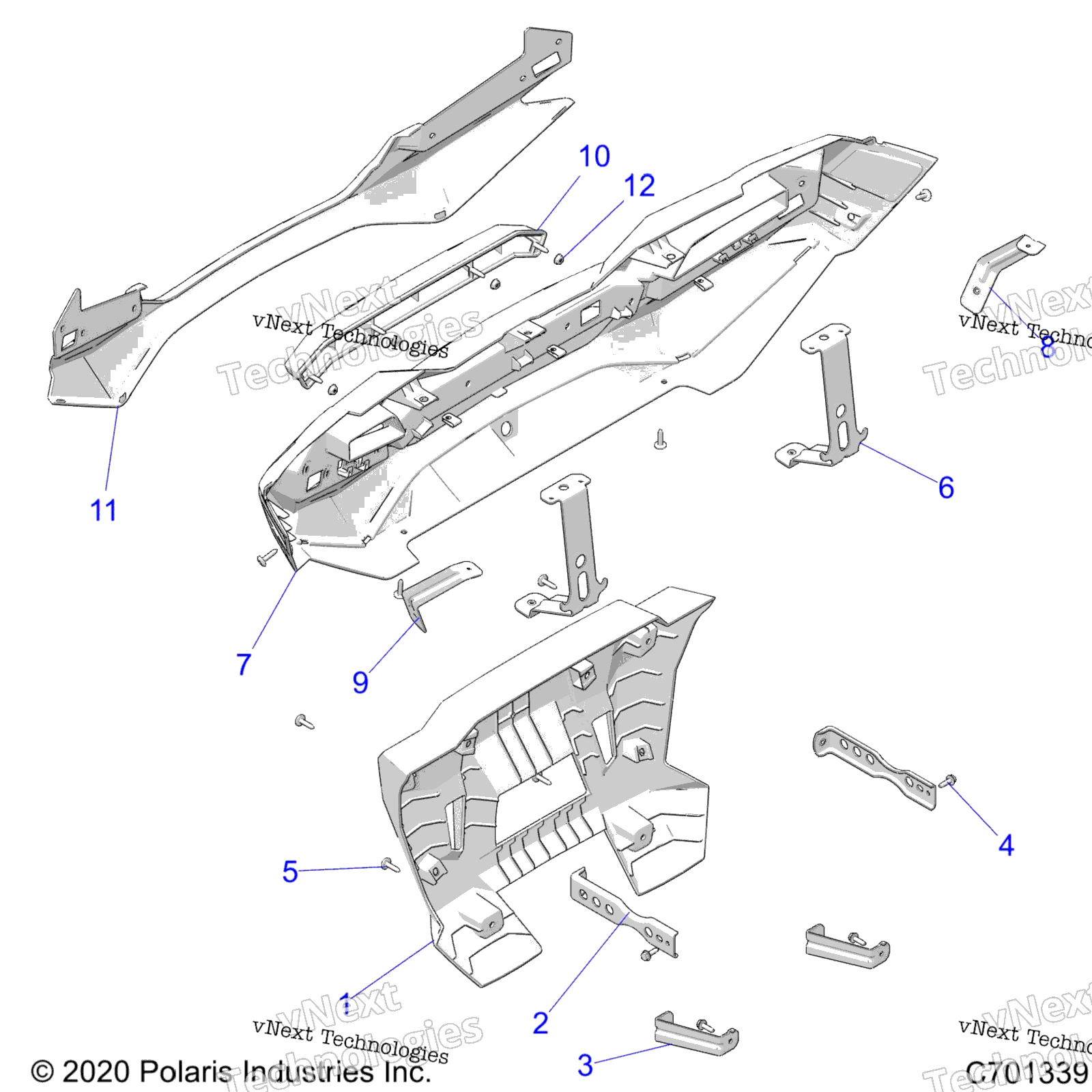 Body, задний Bumper
