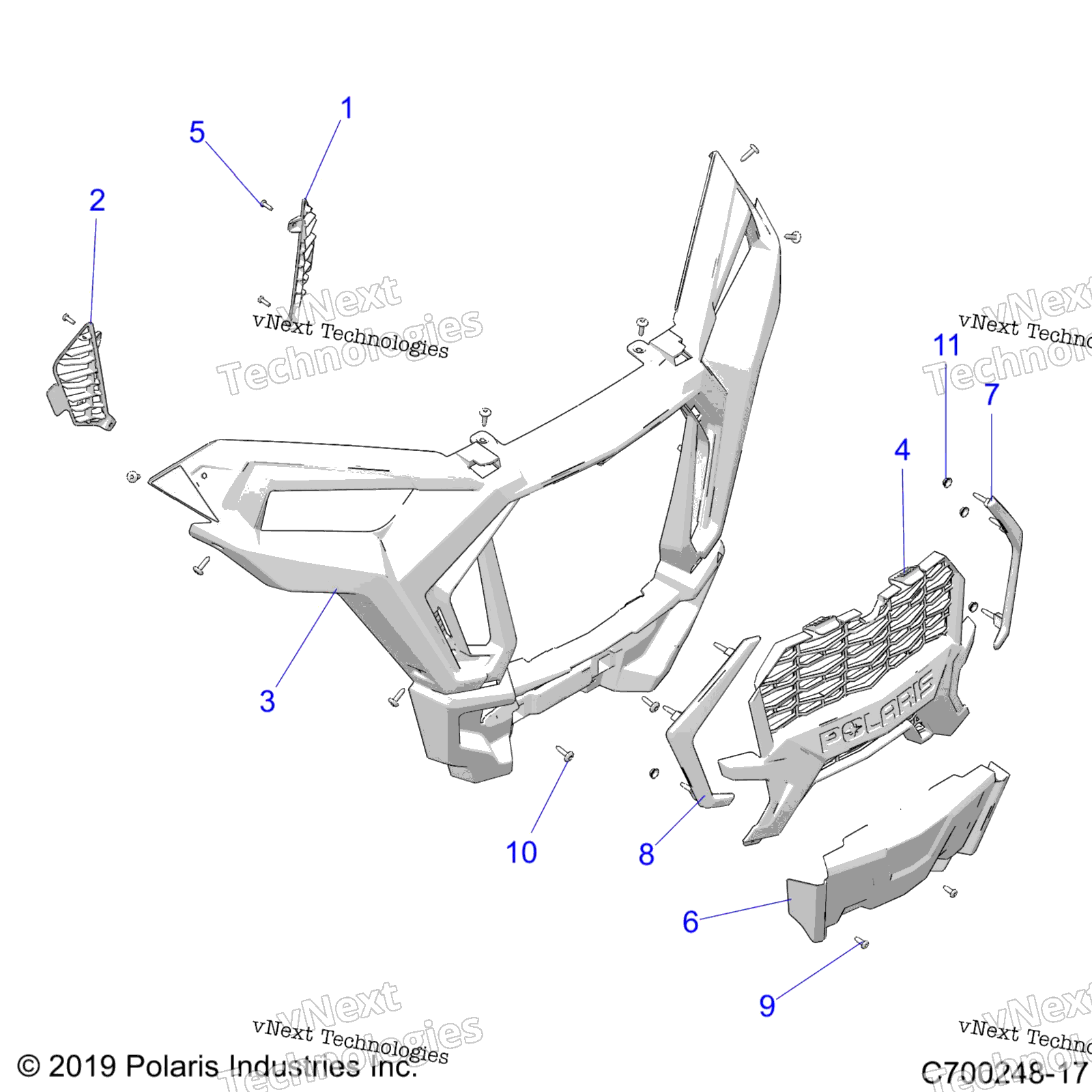 Body, передний Bumper