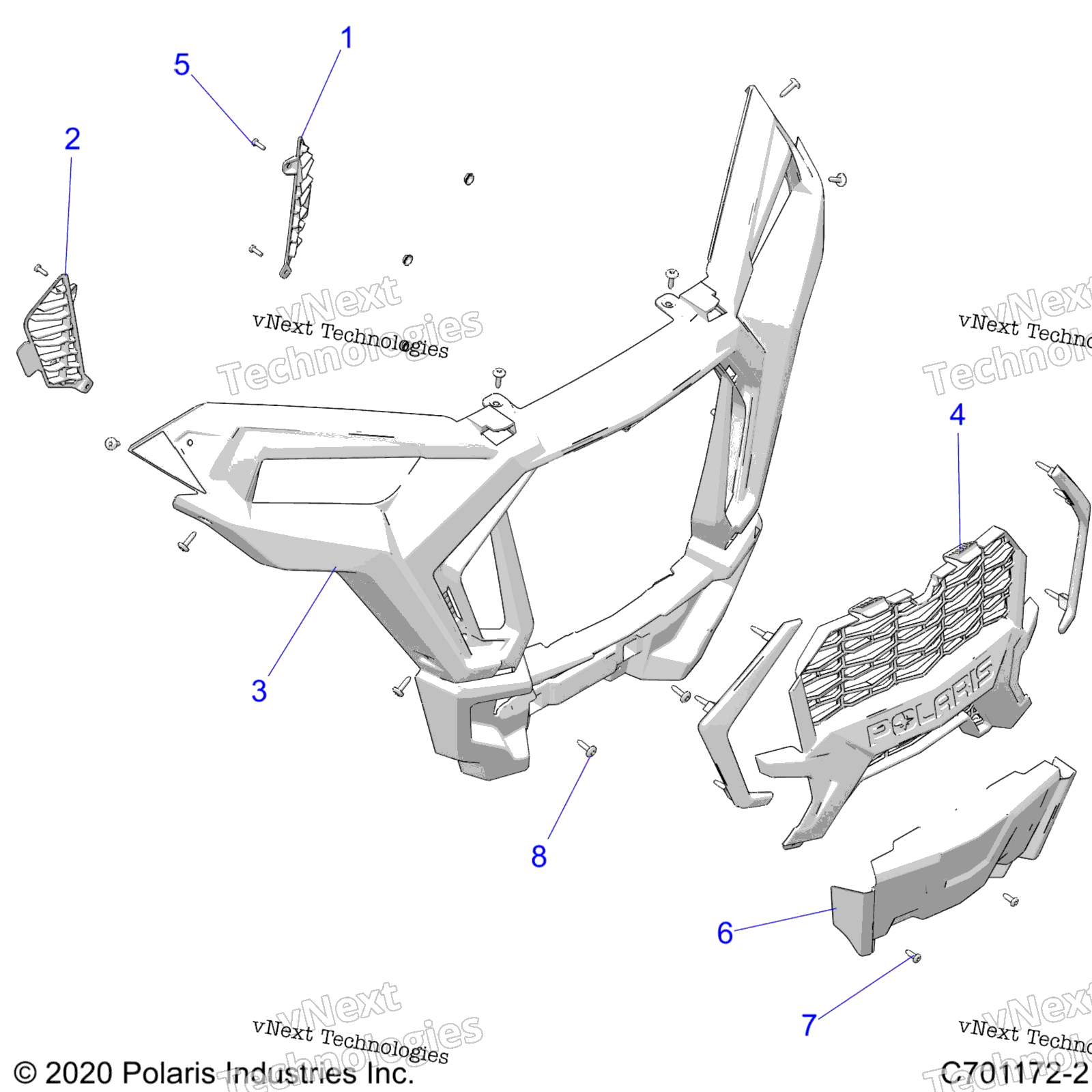 Body, передний Bumper