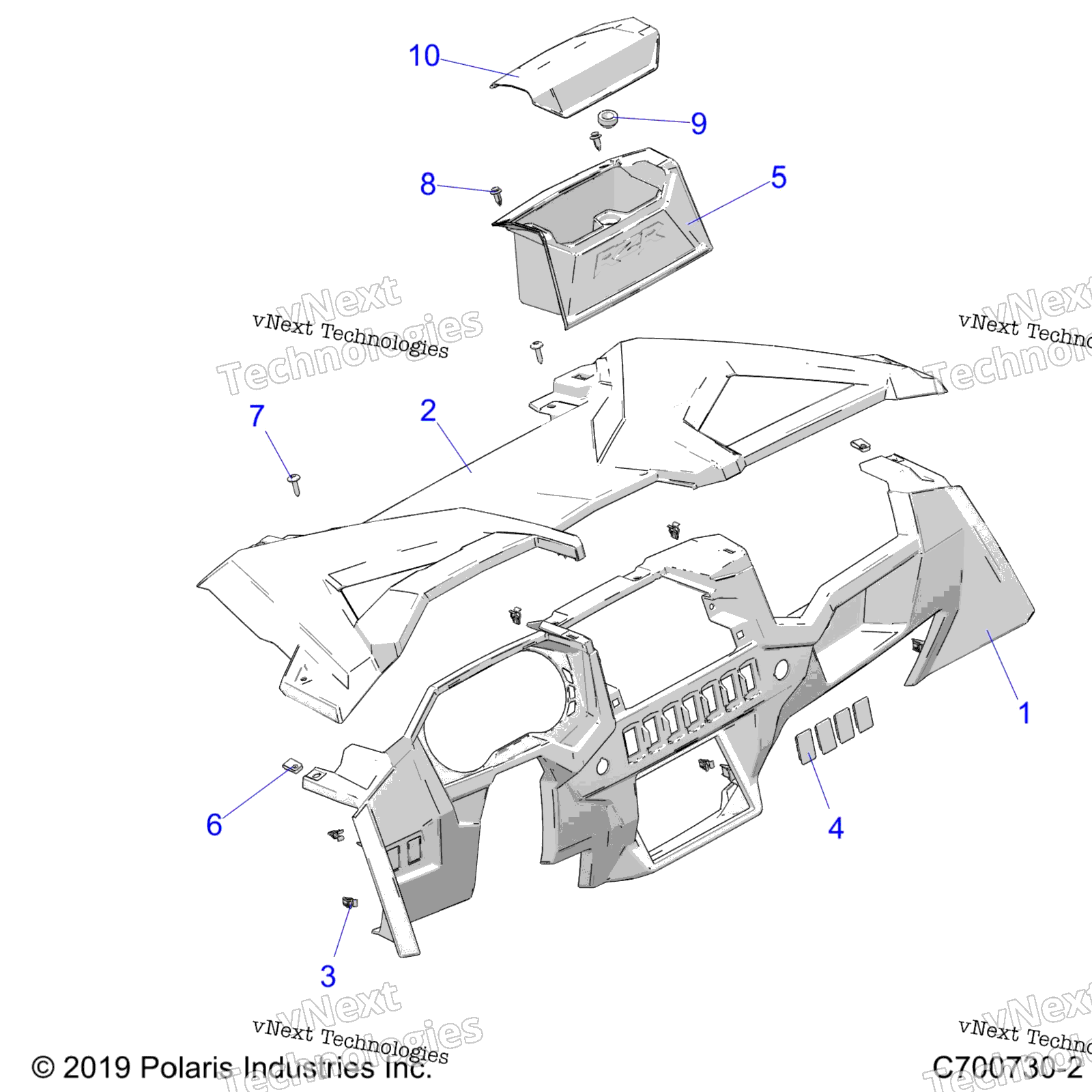 Кузов, панель приборов And Glovebox
