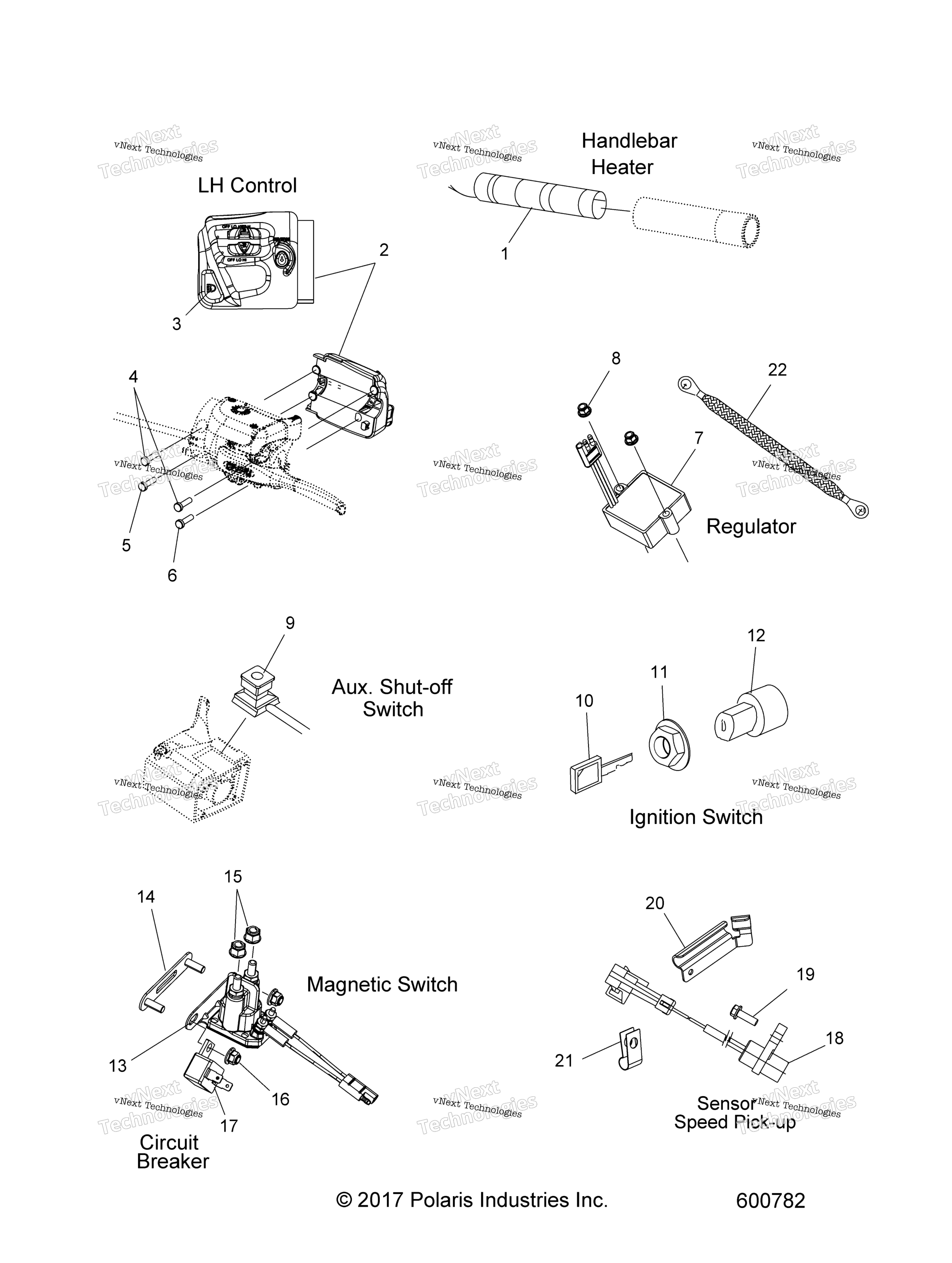 Electrical, Switches и Components