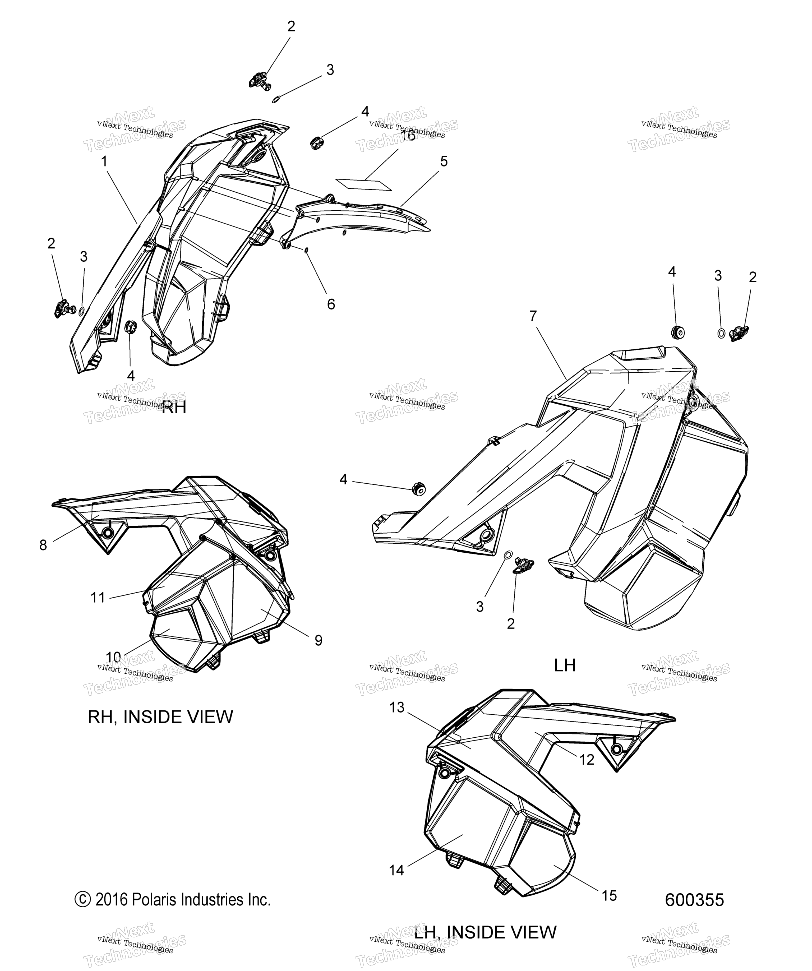 кузов Side Panels
