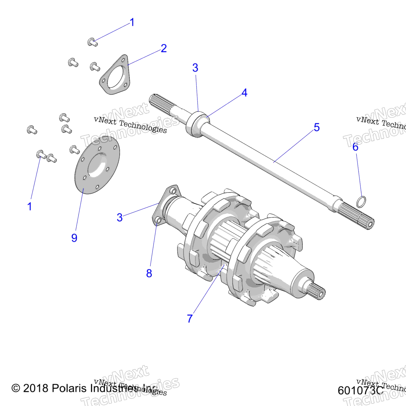 Привод Train, Jackshaft & Driveshaft All Options