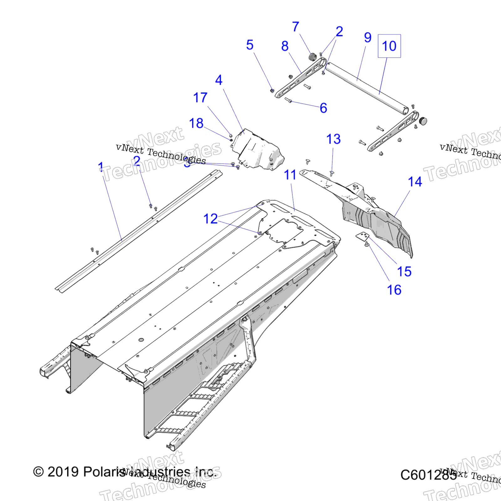 Body, Bumper, Rear, Snowflap & Taillight крышка All Options