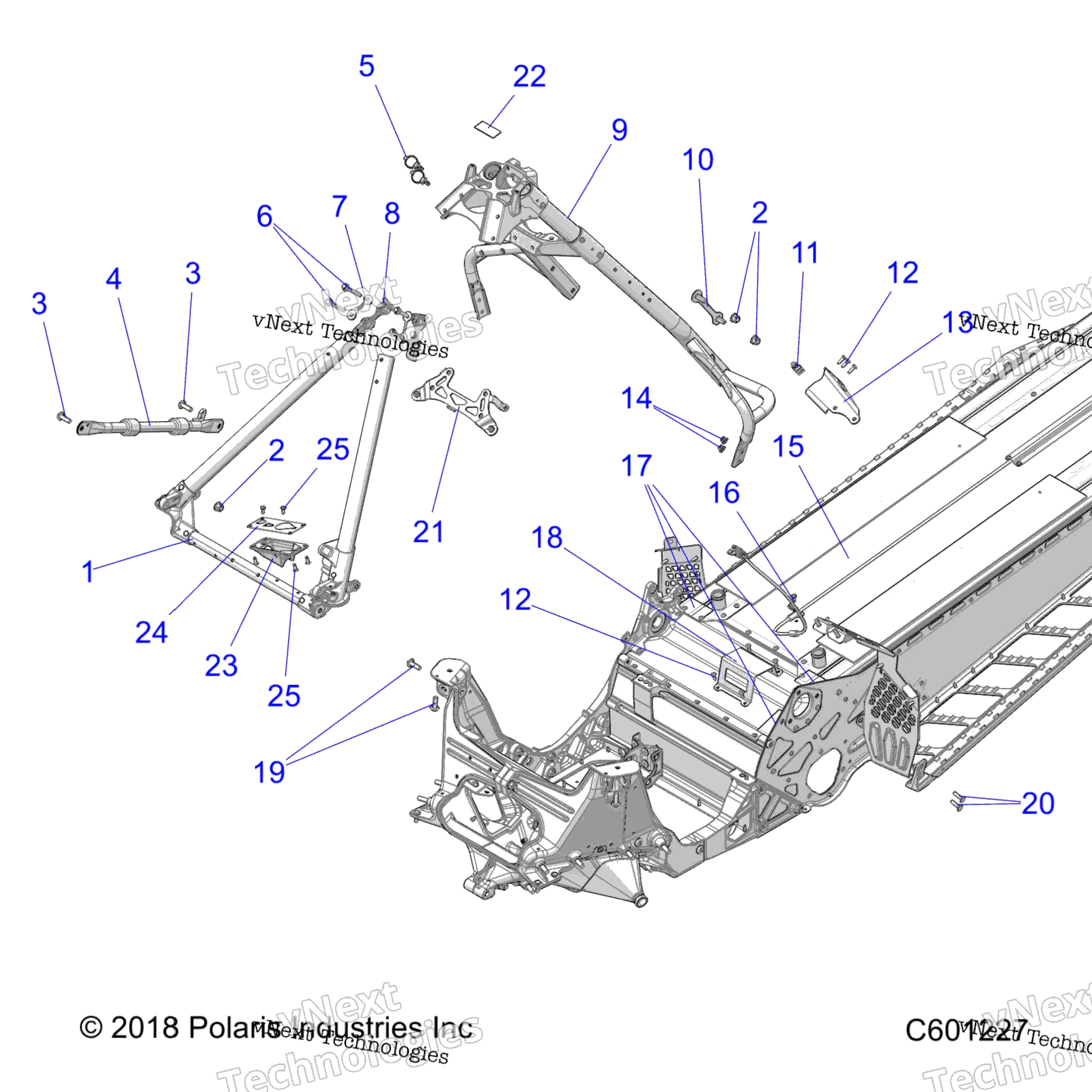 Chassis, Chassis Asm. & Over Structure All опции