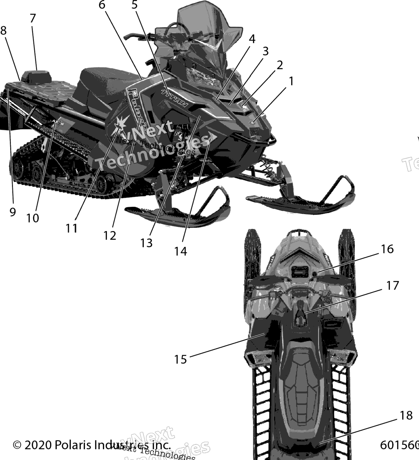 Кузов, наклейка Xc, Polaris Blue Side Panel Option S21fjp8