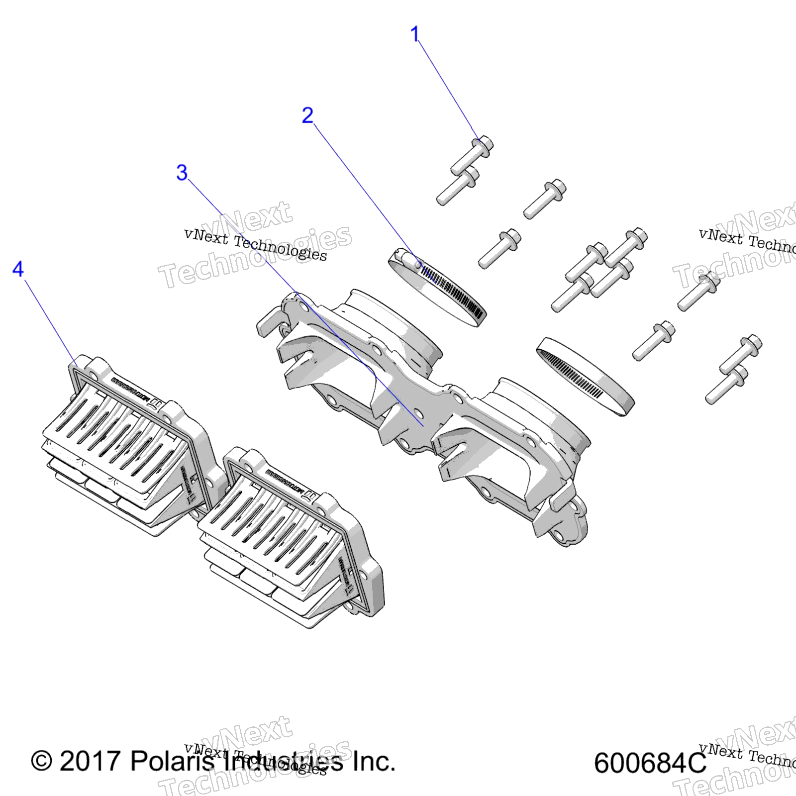 Engine, Reed клапан & Throttle кузов Adaptor All Options