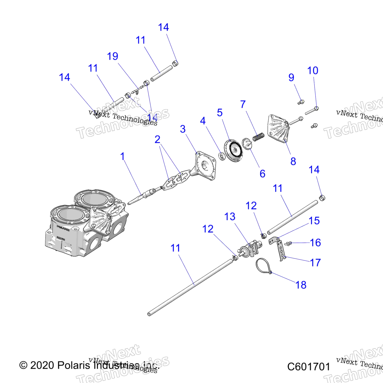 Двигатель, выхлоп Valves & Solenoid S21mdx6dsa/6Dea