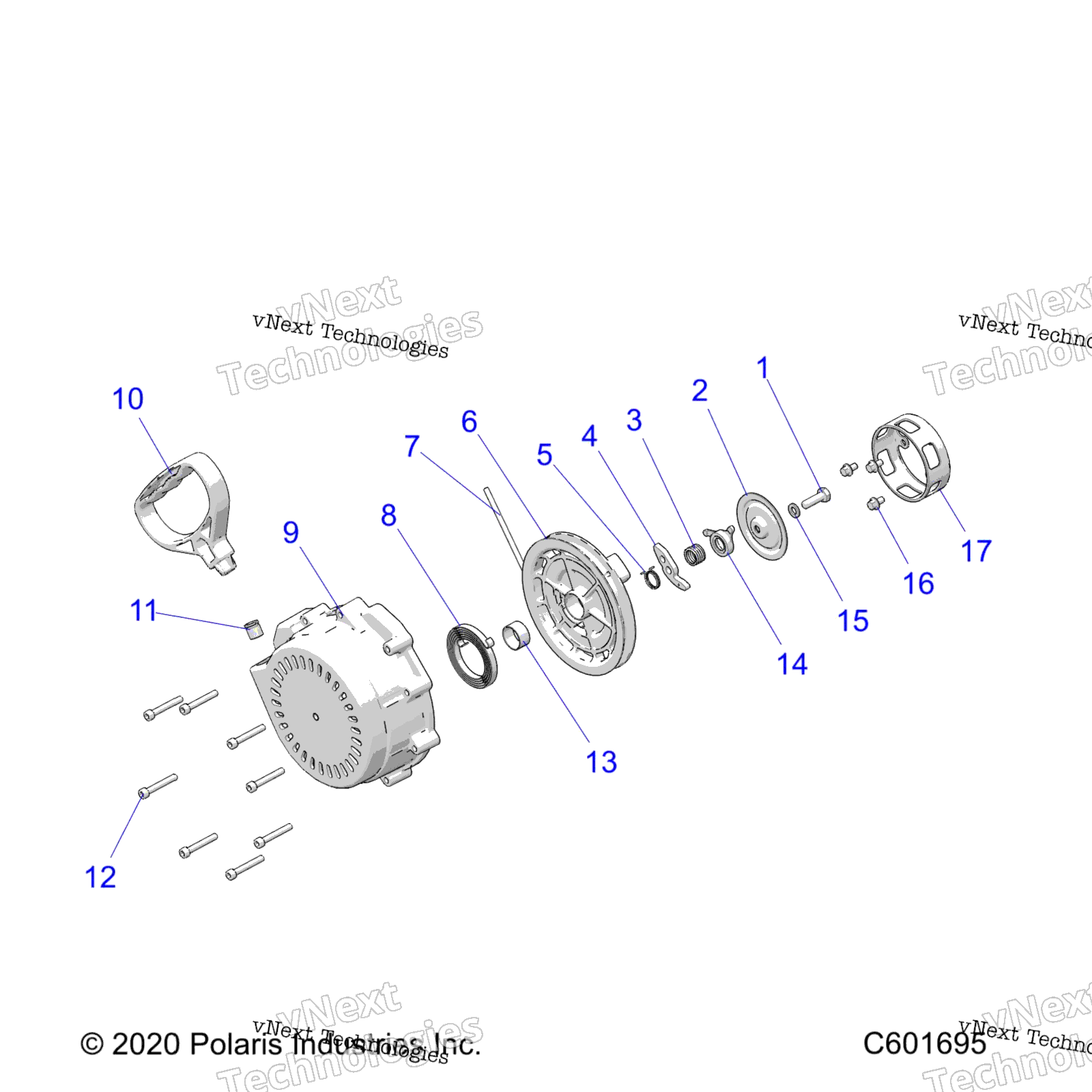 Engine, Recoil Starter S21mdx6dsa / 6Dea