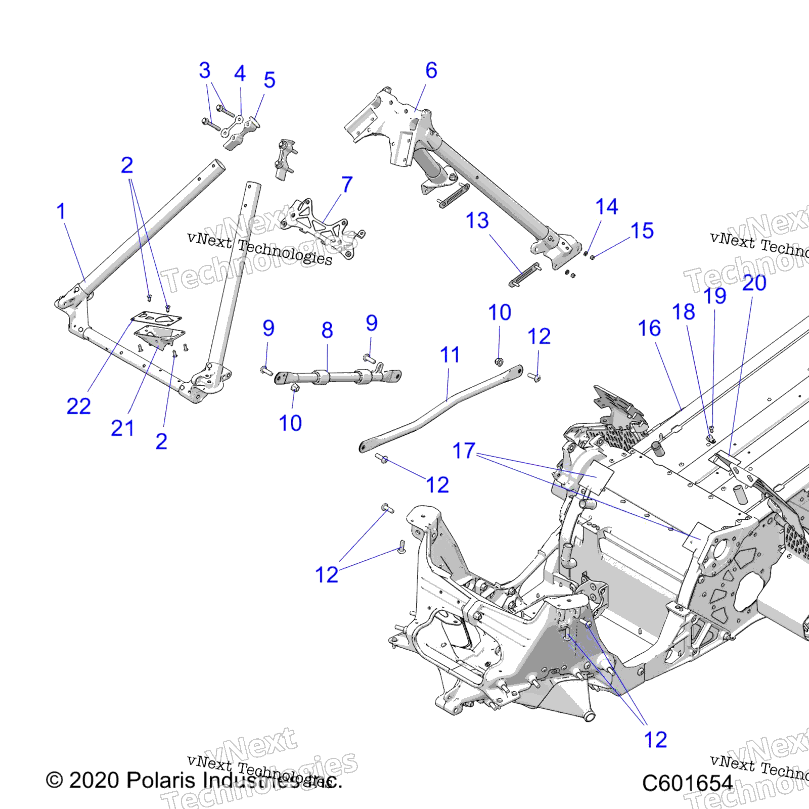 Chassis, Chassis Asm. & Over Structure All опции