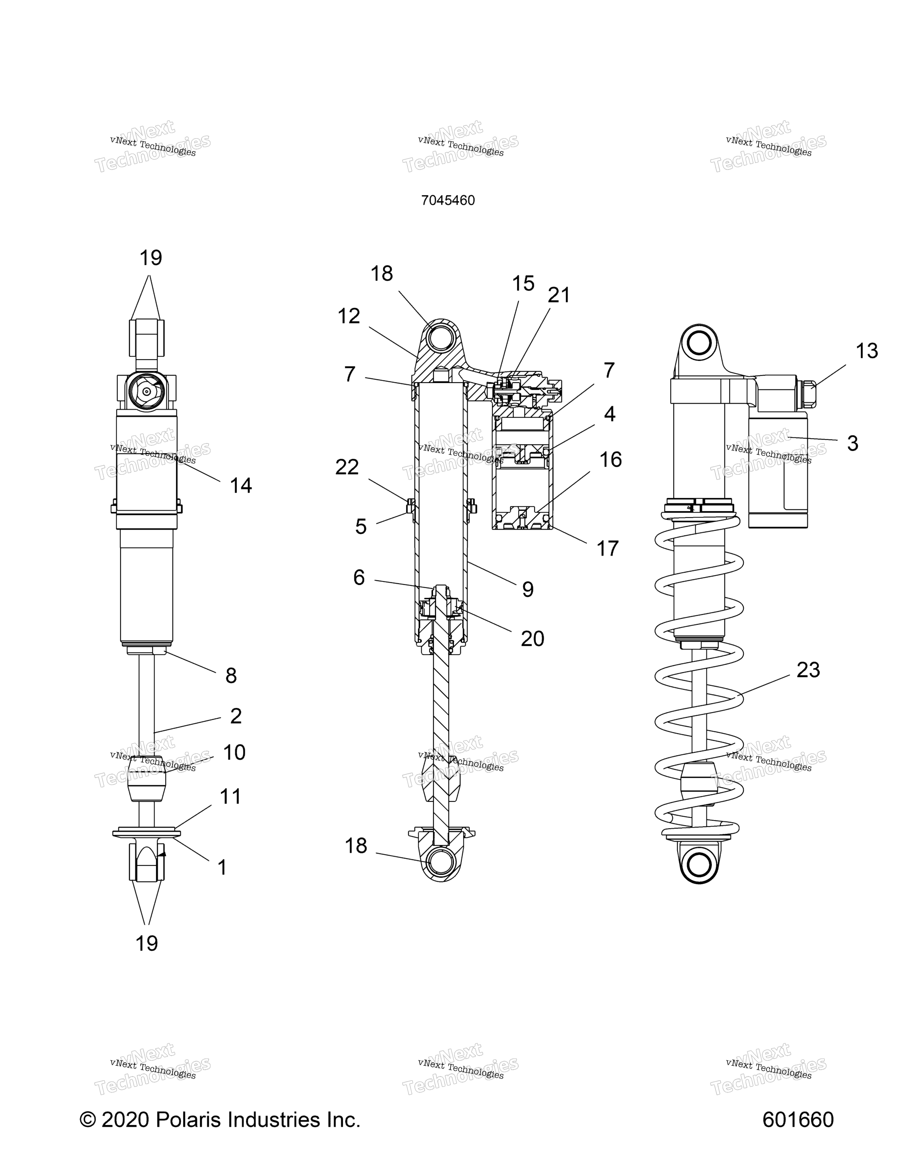 Suspension, Shock, Ifs All опции (601660)