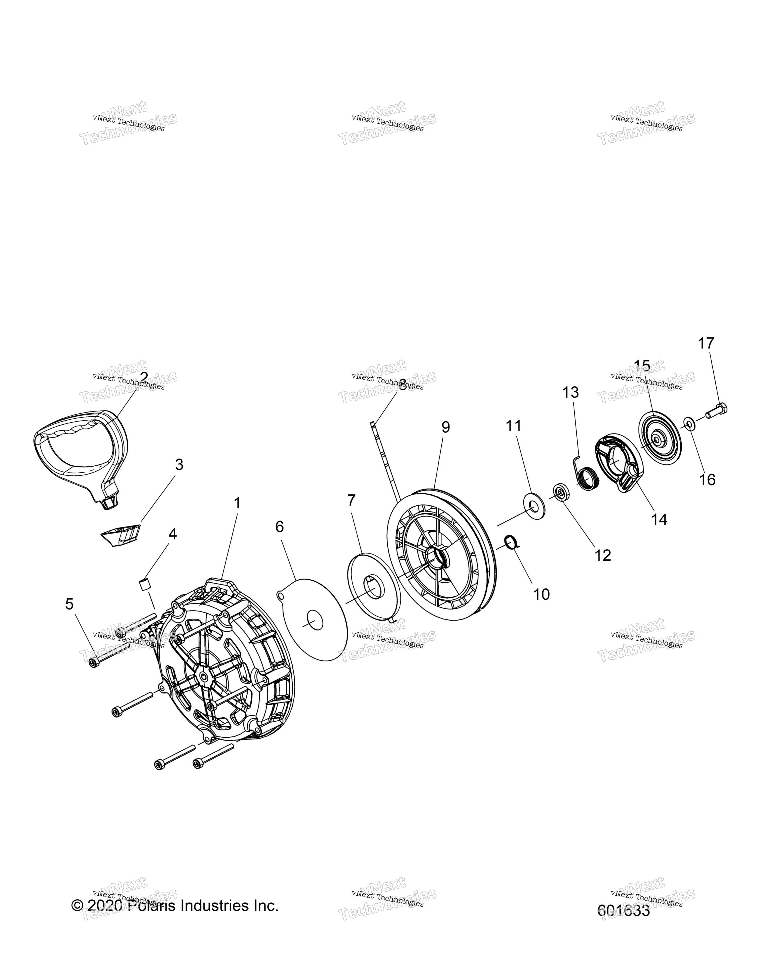Engine, Recoil стартер