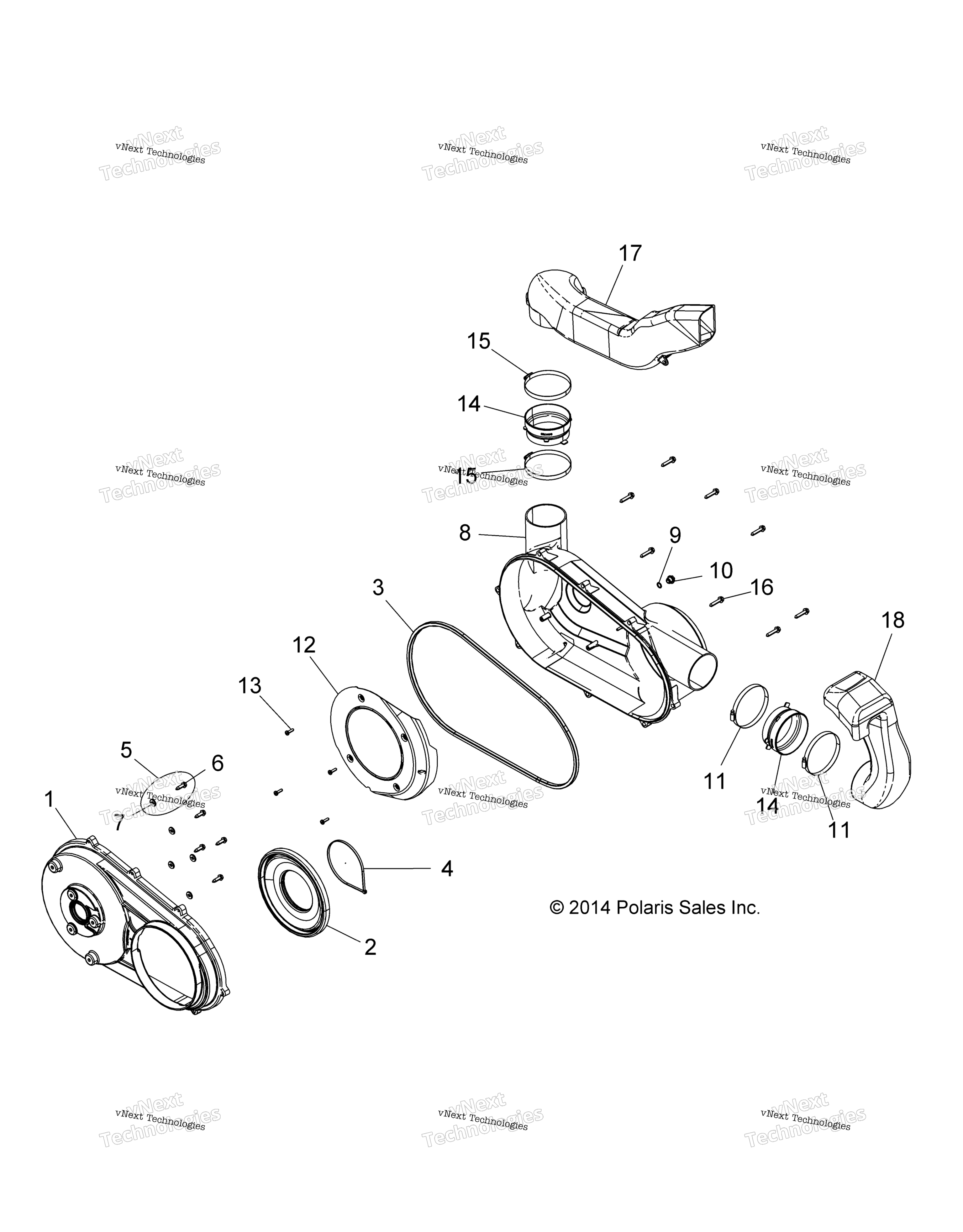 Body, сцепление крышка A17ses57c1 / C2 / C7 / Cl / E1 / E2 / E7 / El / Set57c1 / C2 / E1 / E2