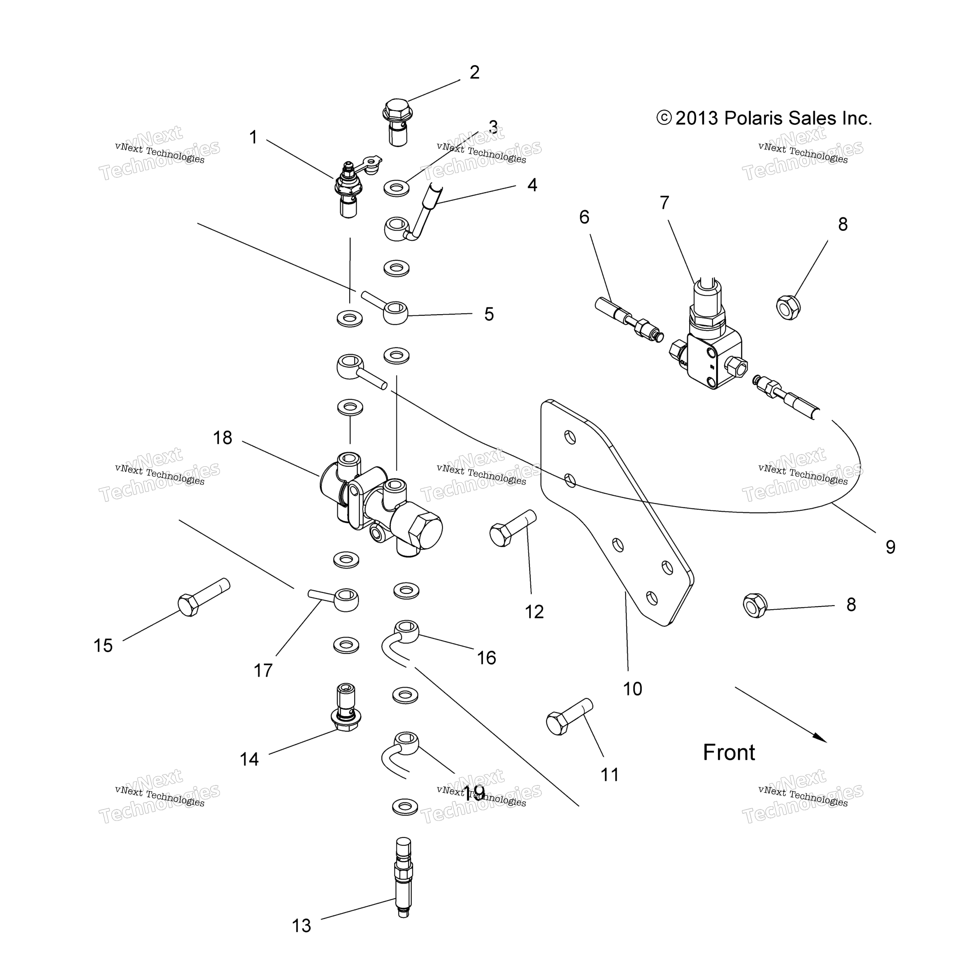Brakes, клапан System A17ses57c1 / C2 / C7 / Cl / E1 / E2 / E7 / El / Set57c1 / C2 / E1 / E2