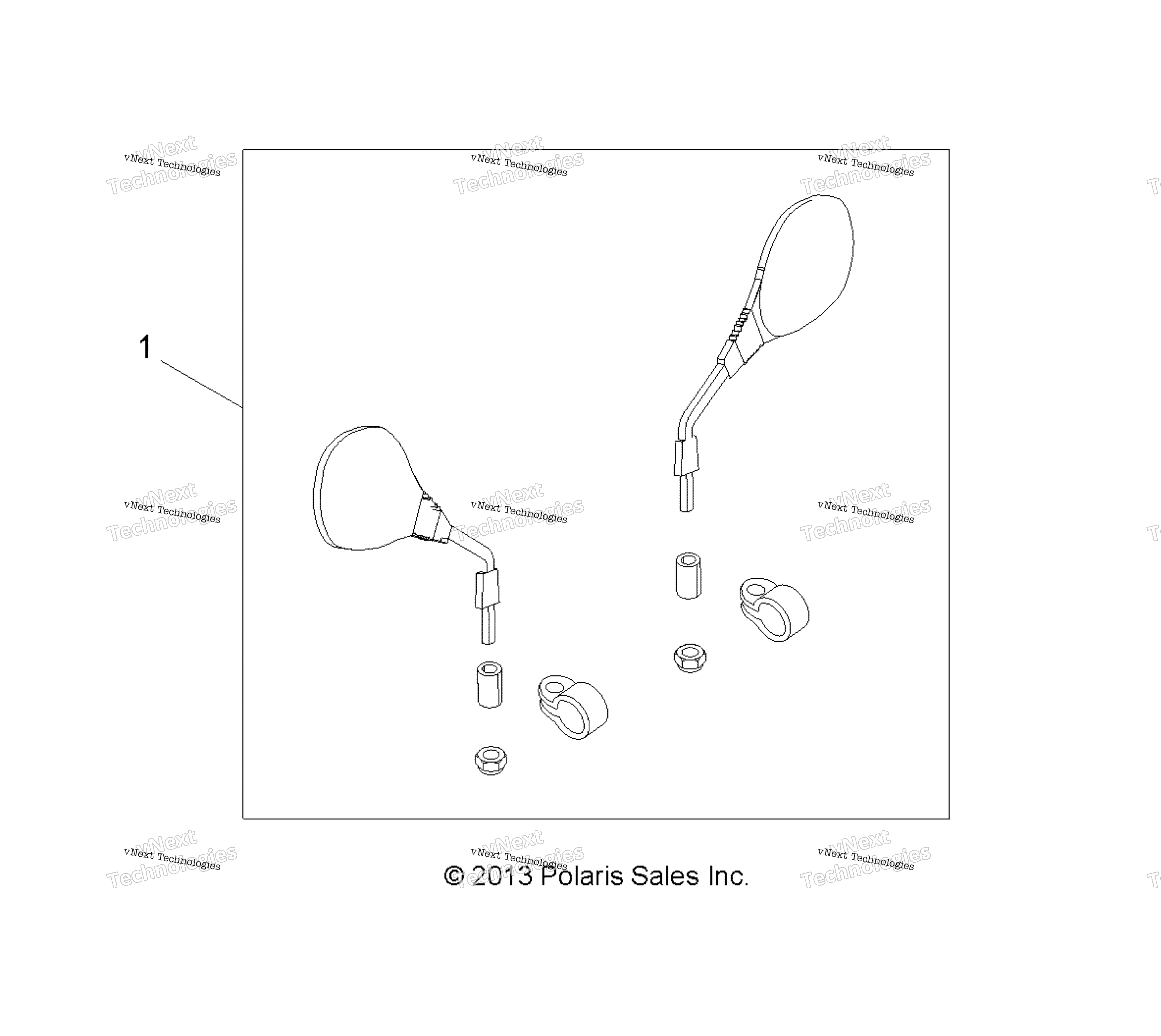 Body, Mirrors A18ses57c1 / C2 / C5 / C7 / E1 / E5 / E7 / P57c1 / T57c1 / C7 / E1 / E7