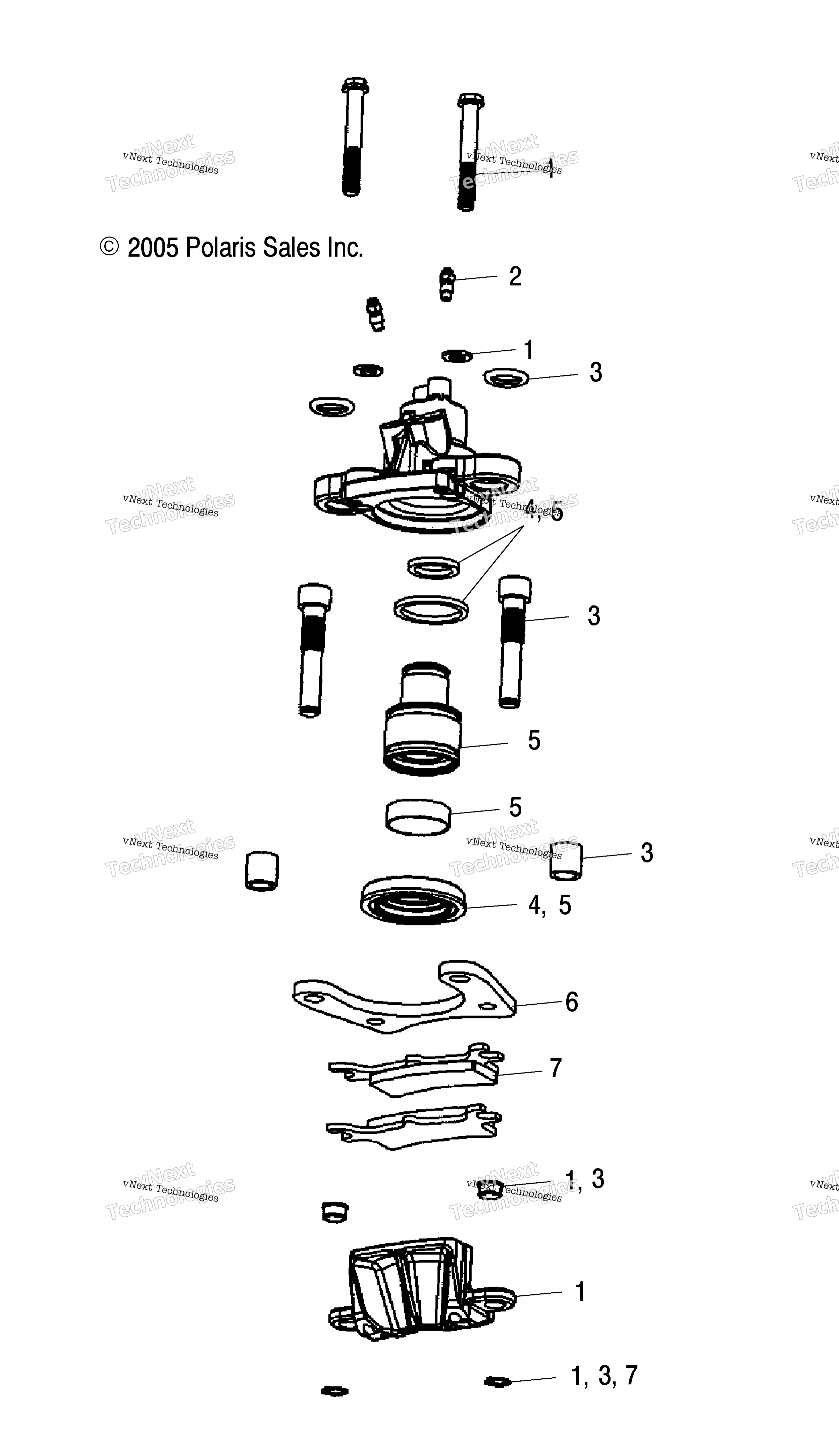 Brakes, тормоз Caliper, задний A18ses57c1 / C2 / C5 / C7 / E1 / E5 / E7 / P57c1 / T57c1 / C7 / E1 / E7