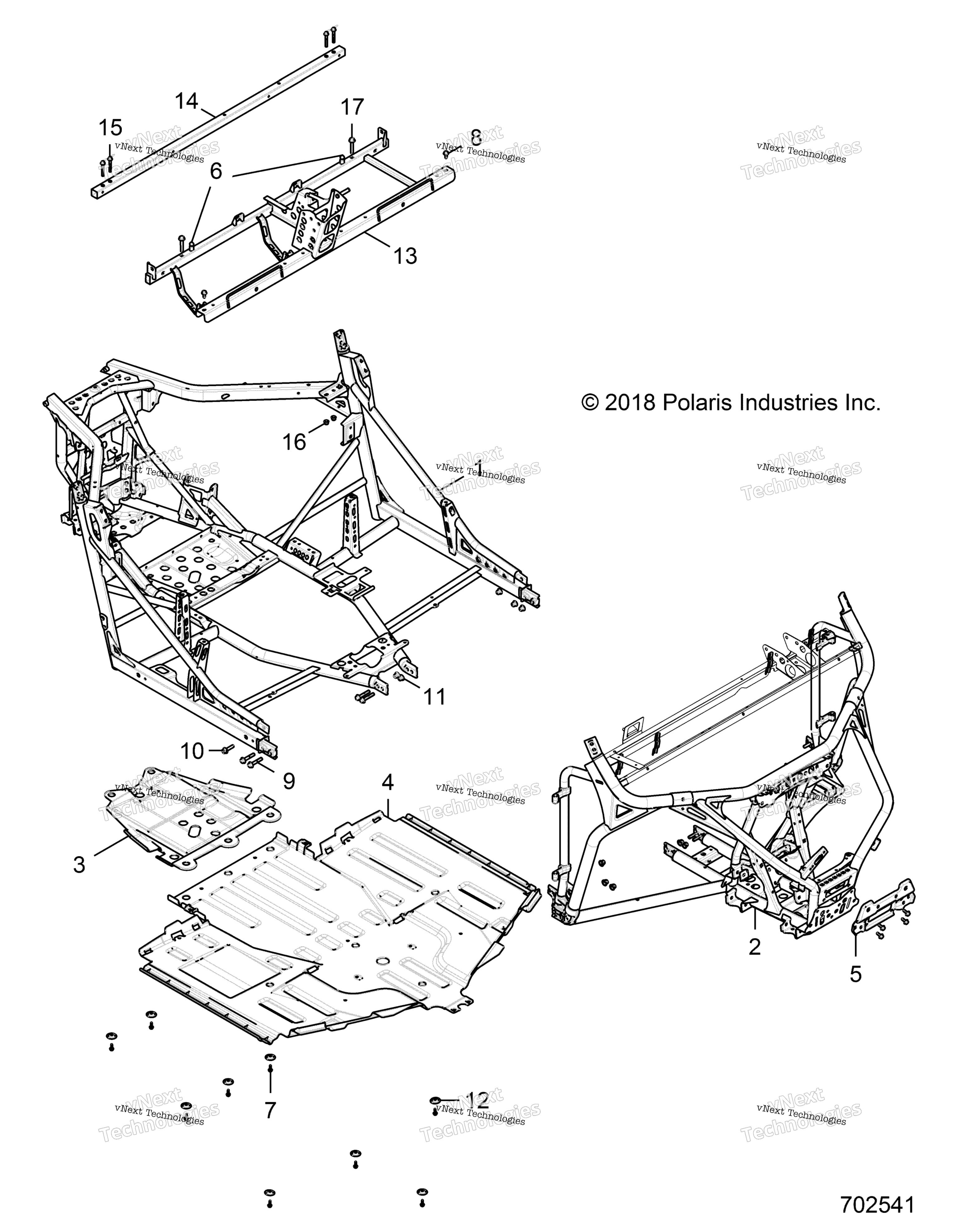Шасси, основная рама And Skid Plates R19rge99a2/Ear/Ebr/Uaf/Ubf/Uam/Ubm/Ua9/Ub9/Ual/Ubl/Kak/Kbk