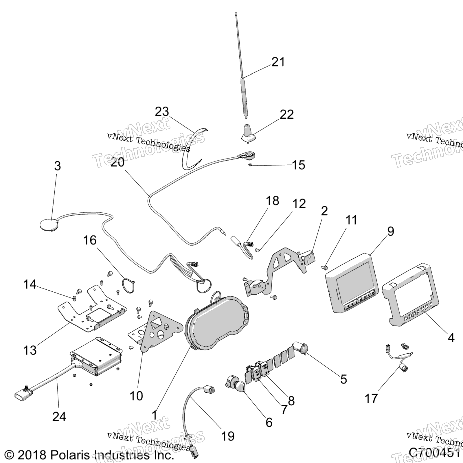 Electrical, Dash Instruments и Controls Z19vdk99ad / Bd / Ak / Bk / An / Bn