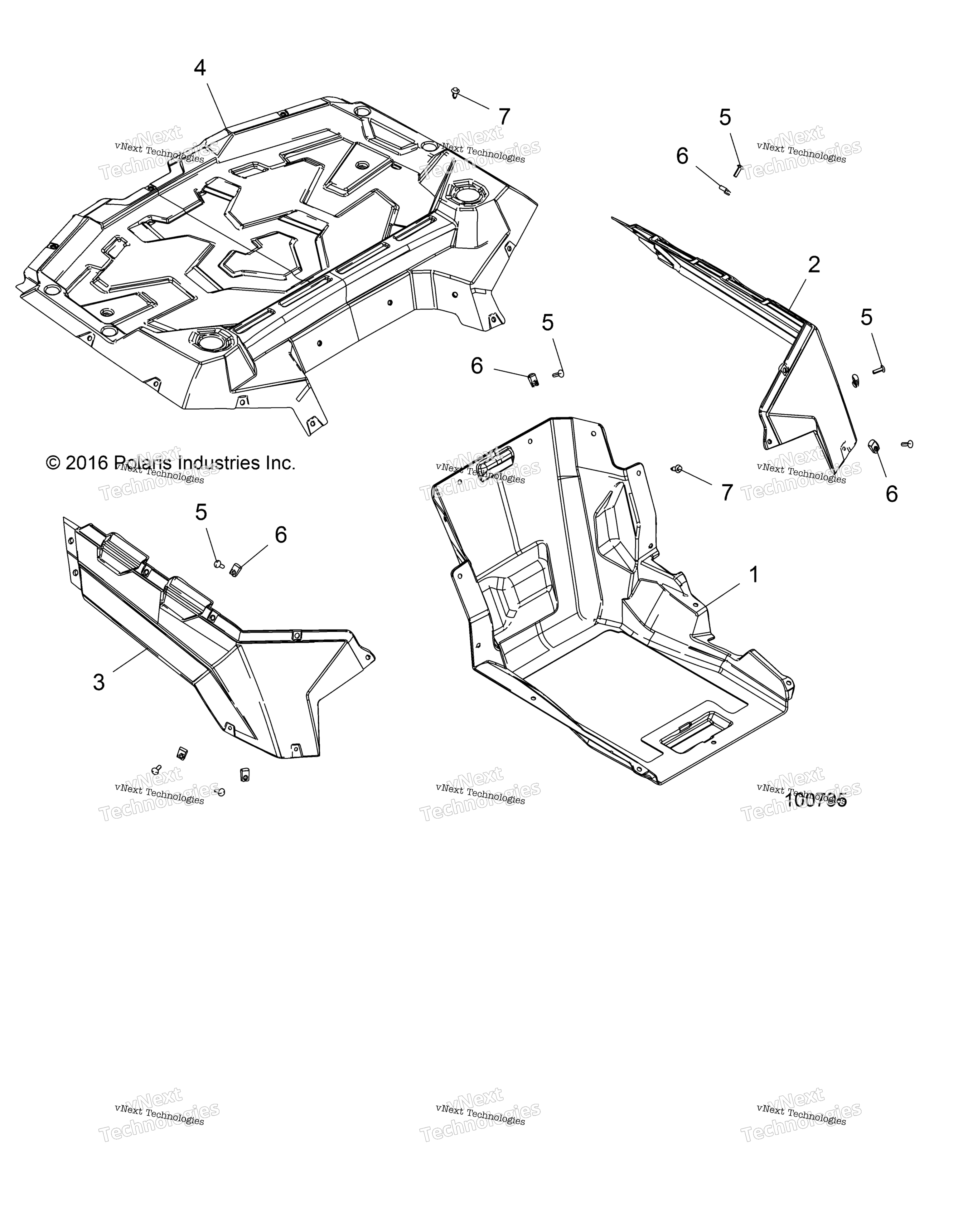 Body, задний Box и Fenders